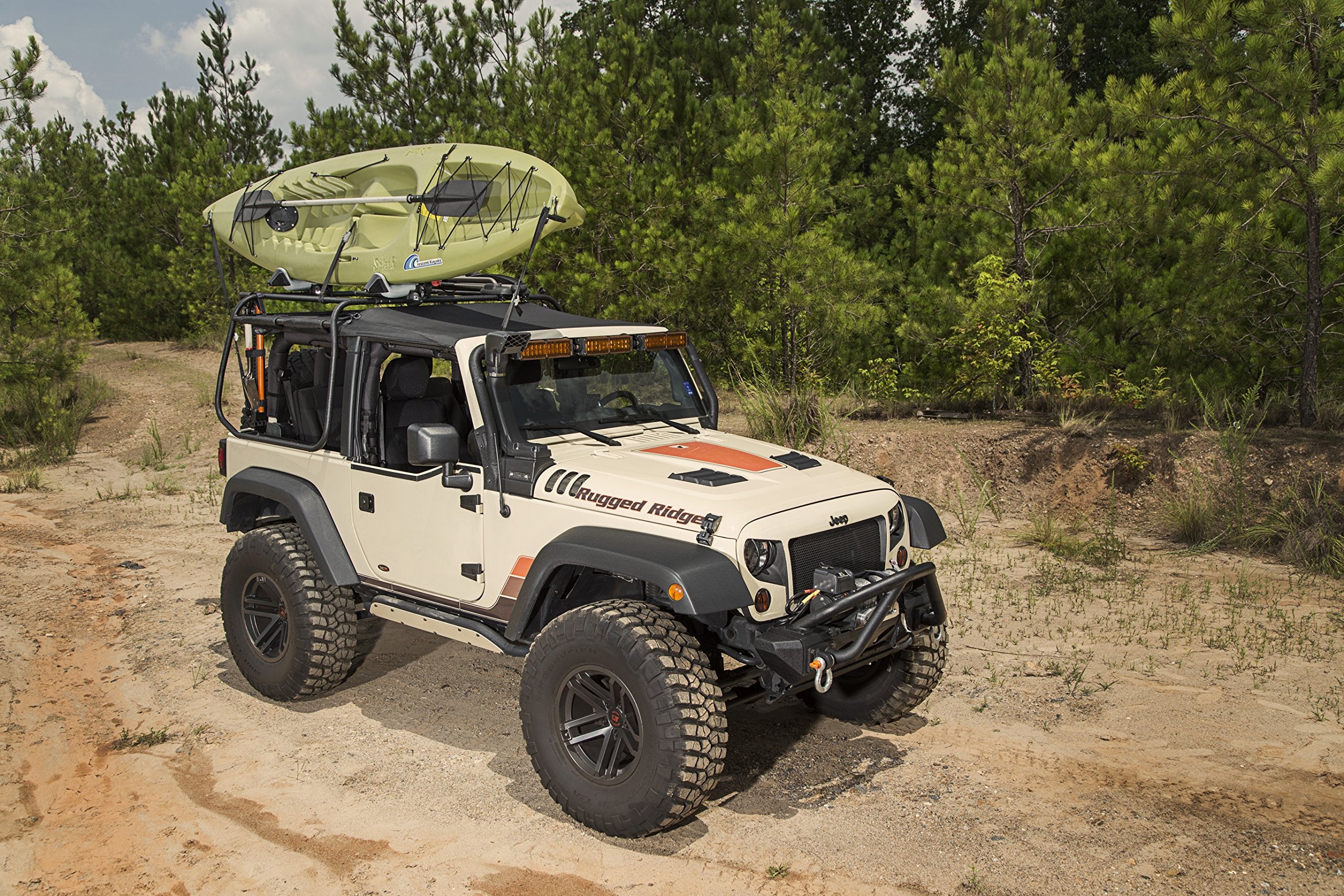 Rugged Ridge | Xhd Snorkel Kit | 17756.21 | Fits 2007-2018 Jeep Wrangler Jk 3.6L/3.8L