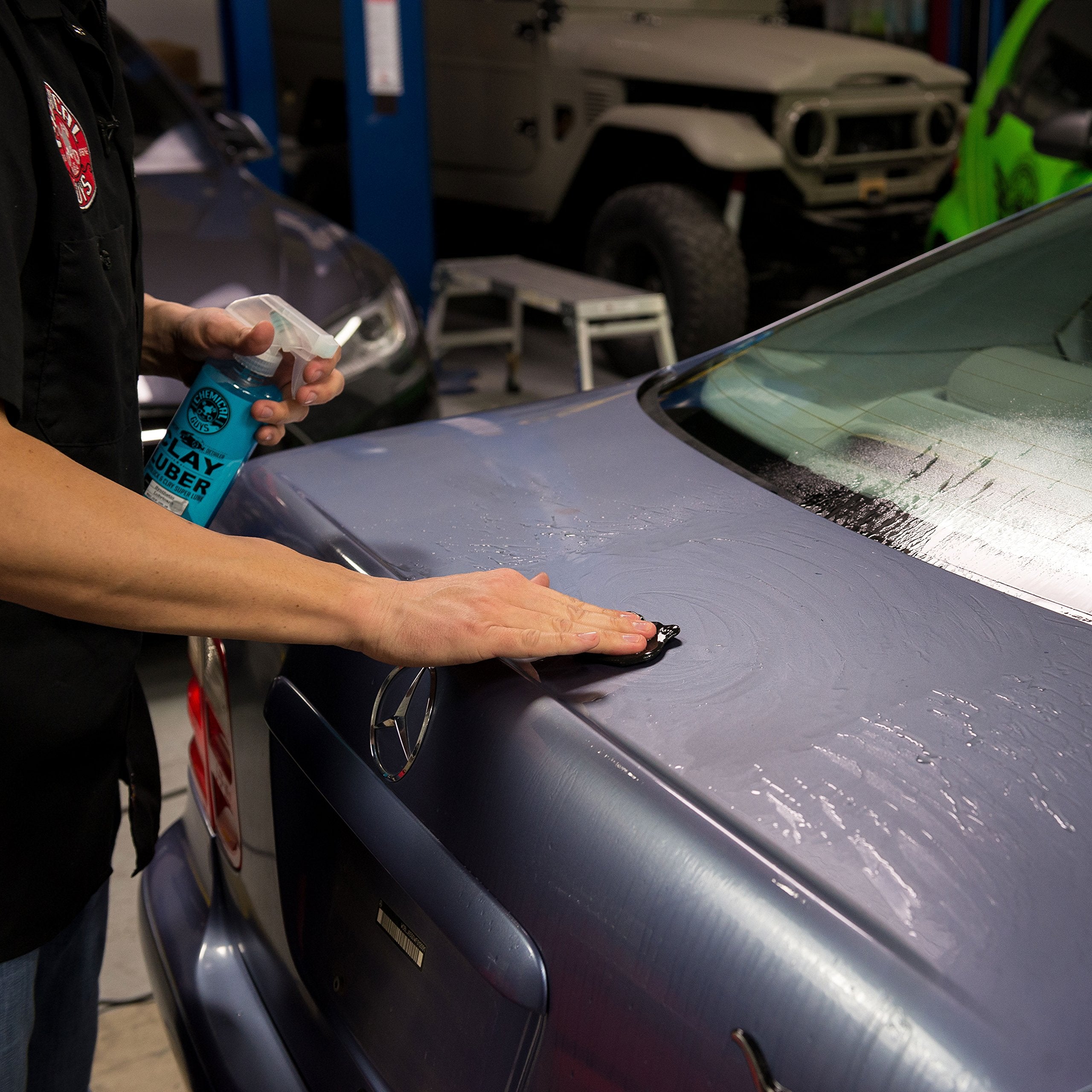 Chemical Guys Cly_403 Heavy Clay Bar, Black (100 G)