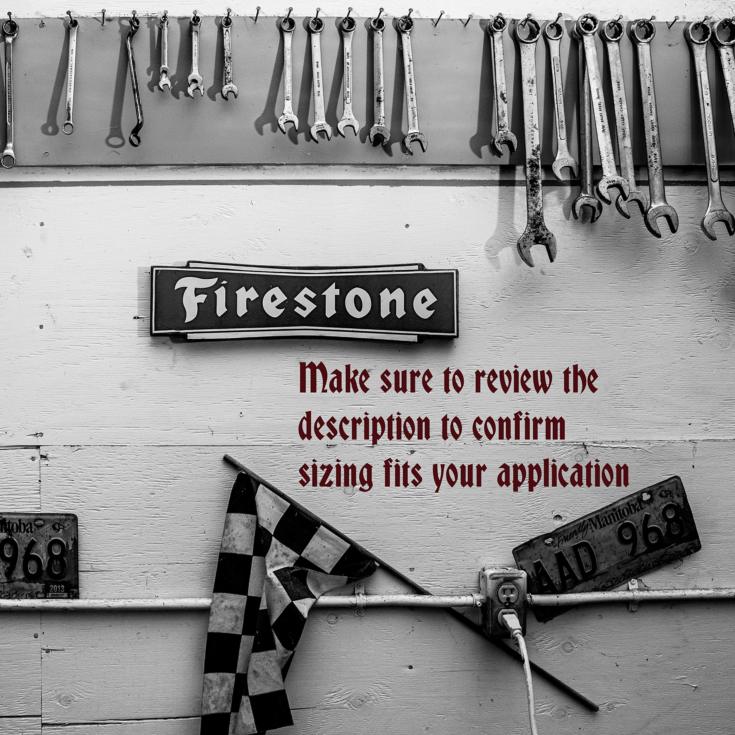 Pack Of 2 (Two) Firestone Brand Passenger Tire Inner Tube With Tr13 Rubber Valve Fits 14'' 15'' Mr14 Mr15 9.5L15/9.5L14/7.5L14/M