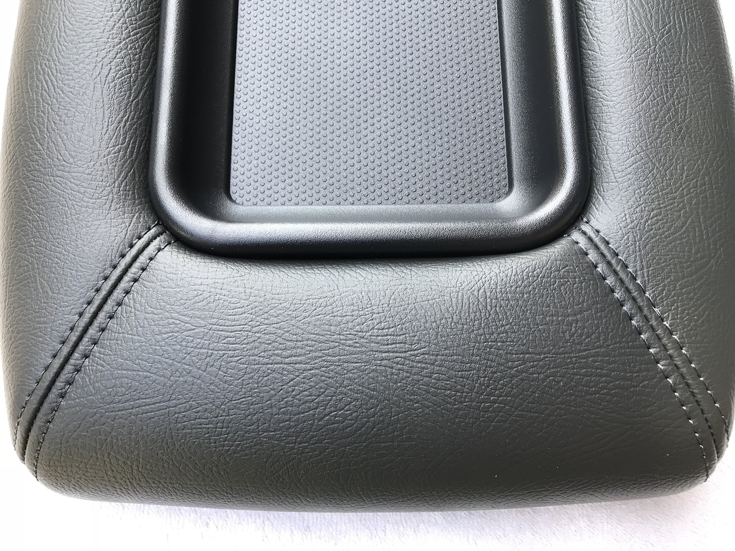 Itek Auto Center Console Storage Top Lid Armrest Replacement Kit Redesigned Dark Grey Fits 1999-2007 Silverado Sierra Tahoe Aval