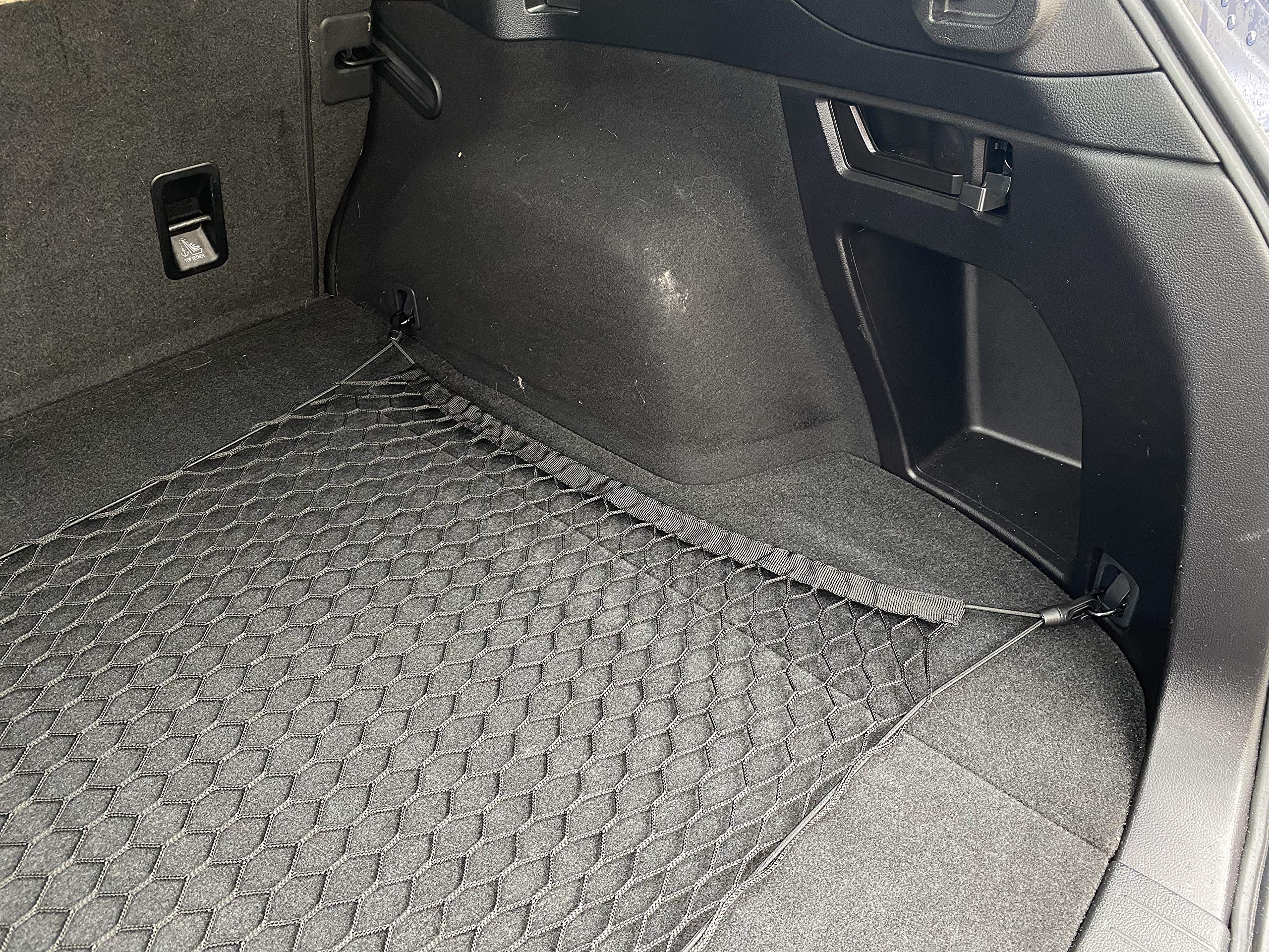Floor Style Automotive Elastic Trunk Mesh Cargo Net for Subaru Outback 2020-2024 - Premium Trunk Organizers and Storage - Luggag