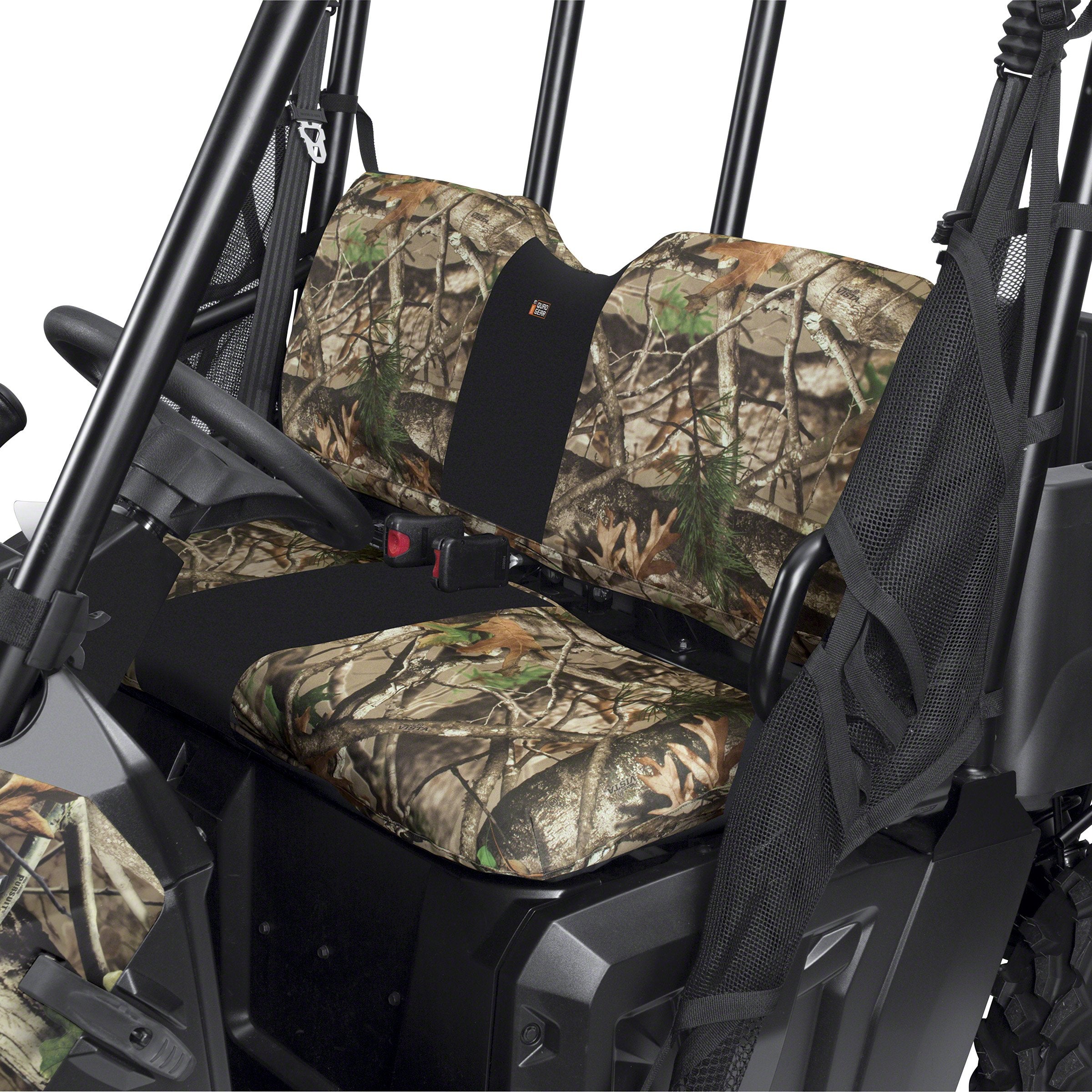 Classic Accessories Quadgear Utv Bench Seat Cover, Fits Polaris Ranger 6X6 800, 800 Full Size, Crew 800, 900 Xp, Crew 900, Diesel (2015 Models And Older), Camo