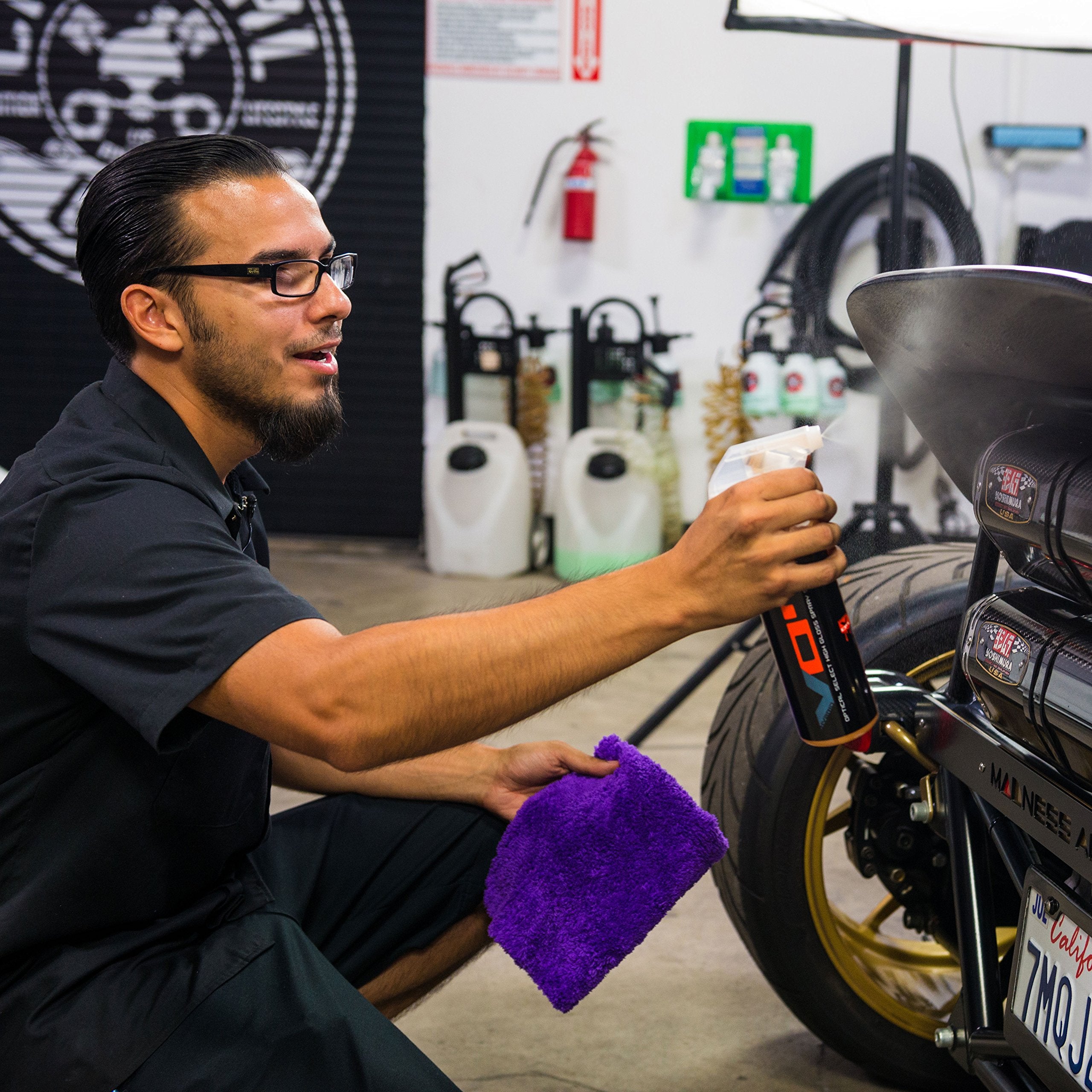 Chemical Guys Wac_808_16 Hybrid V7 Optical Select High Gloss Spray Sealant & Quick Detailer (Safe For All Finishes Including Ceramic Coatings), 16 Fl Oz, Orange Scent