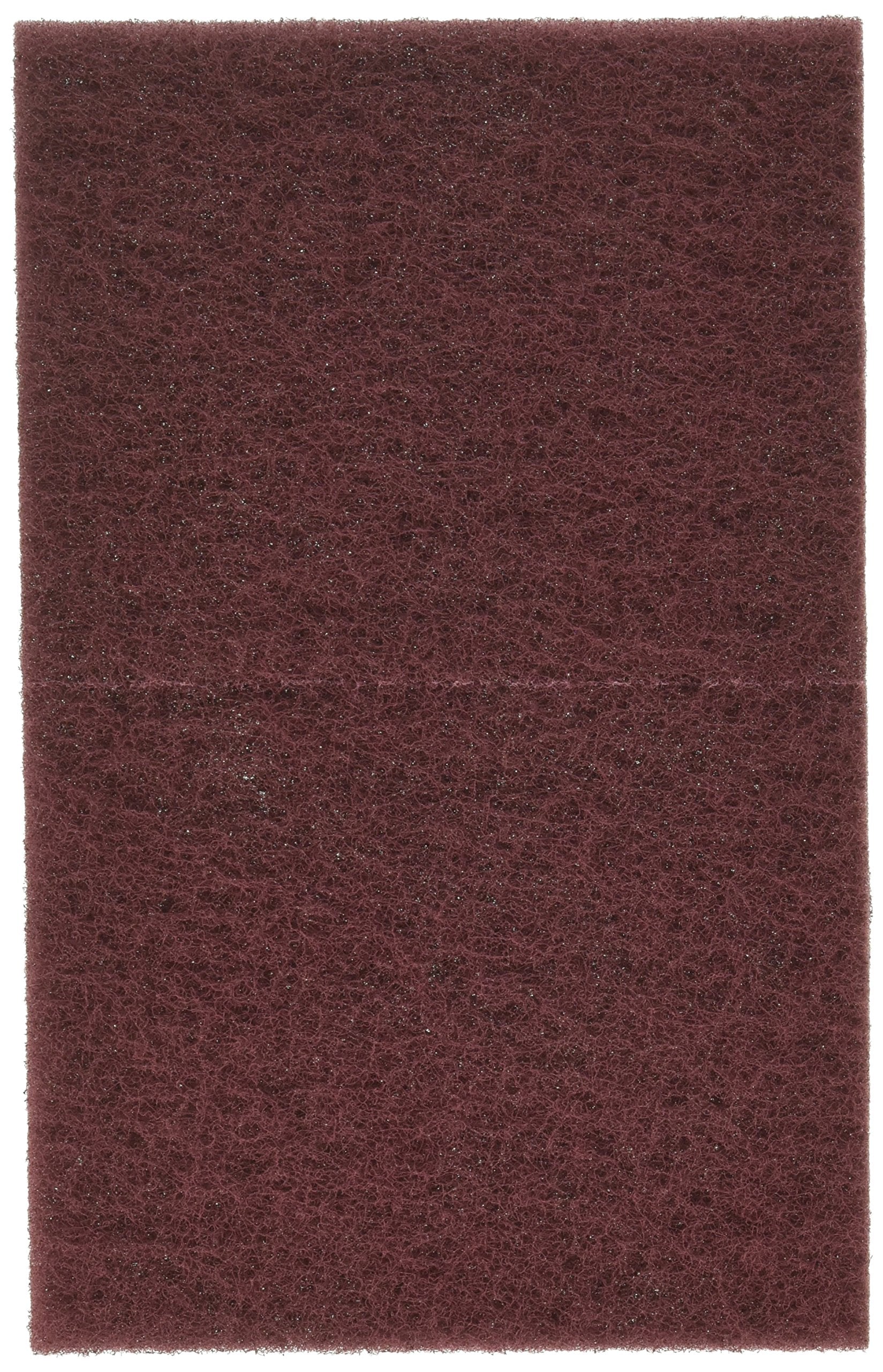 Norton (6626105800020PK) BearTex Maroon 6 x 9 Primer Prep Scuff Pad, (Case of 20)