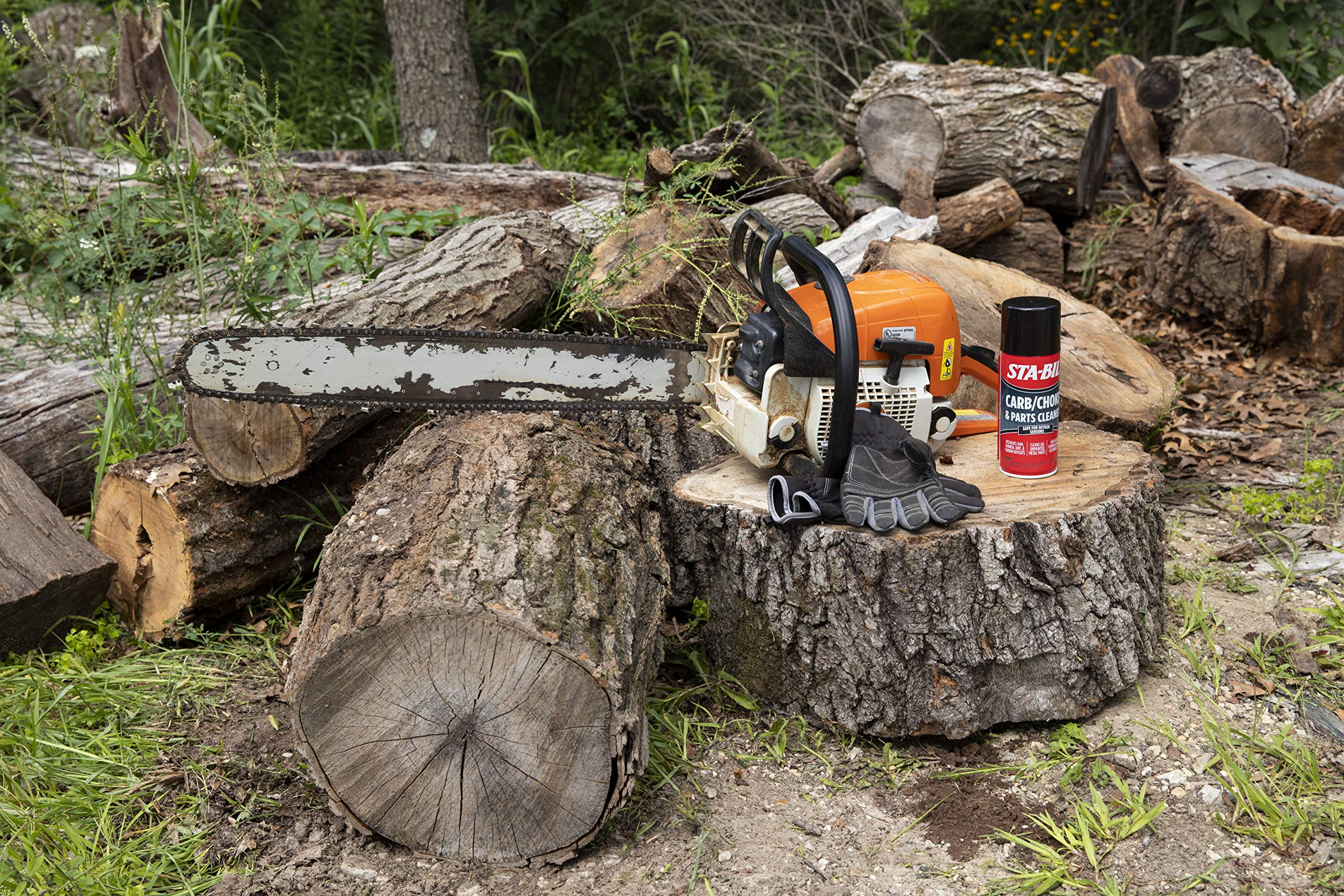 Sta-Bil Carb/Choke & Parts Cleaner - Safe For Oxygen Sensors - Dissolves Gum, Varnish, Dirt, & Carbon Deposits - Cleans Unpainte