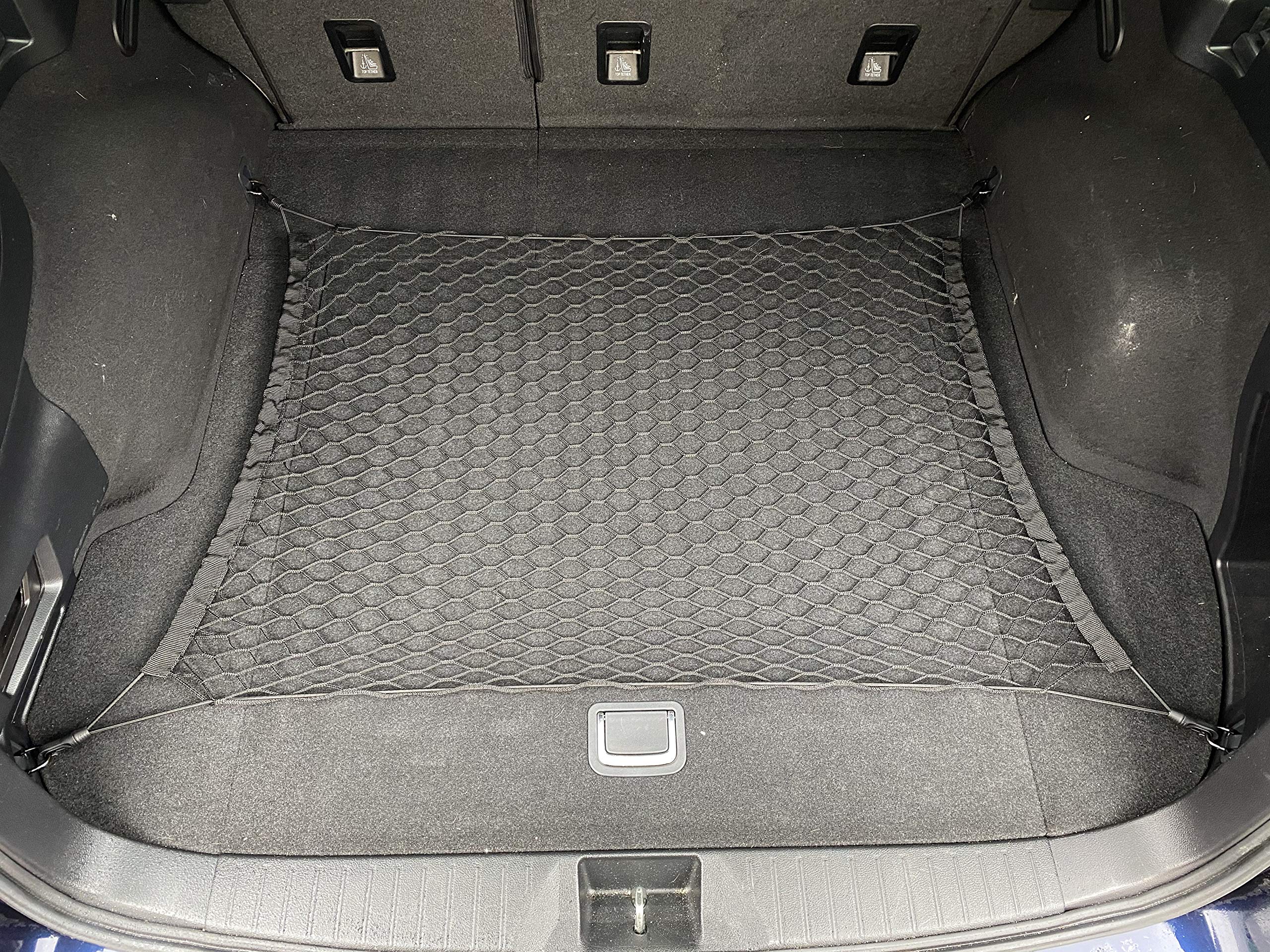 Floor Style Automotive Elastic Trunk Mesh Cargo Net for Subaru Outback 2020-2024 - Premium Trunk Organizers and Storage - Luggag