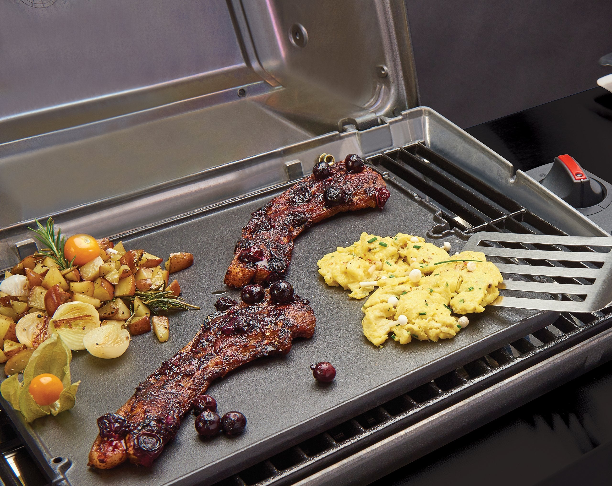 Broil King 11237 Porta Chef 320 And Gem 300 Series Griddle, 13.15-In X 10.42-In, Black