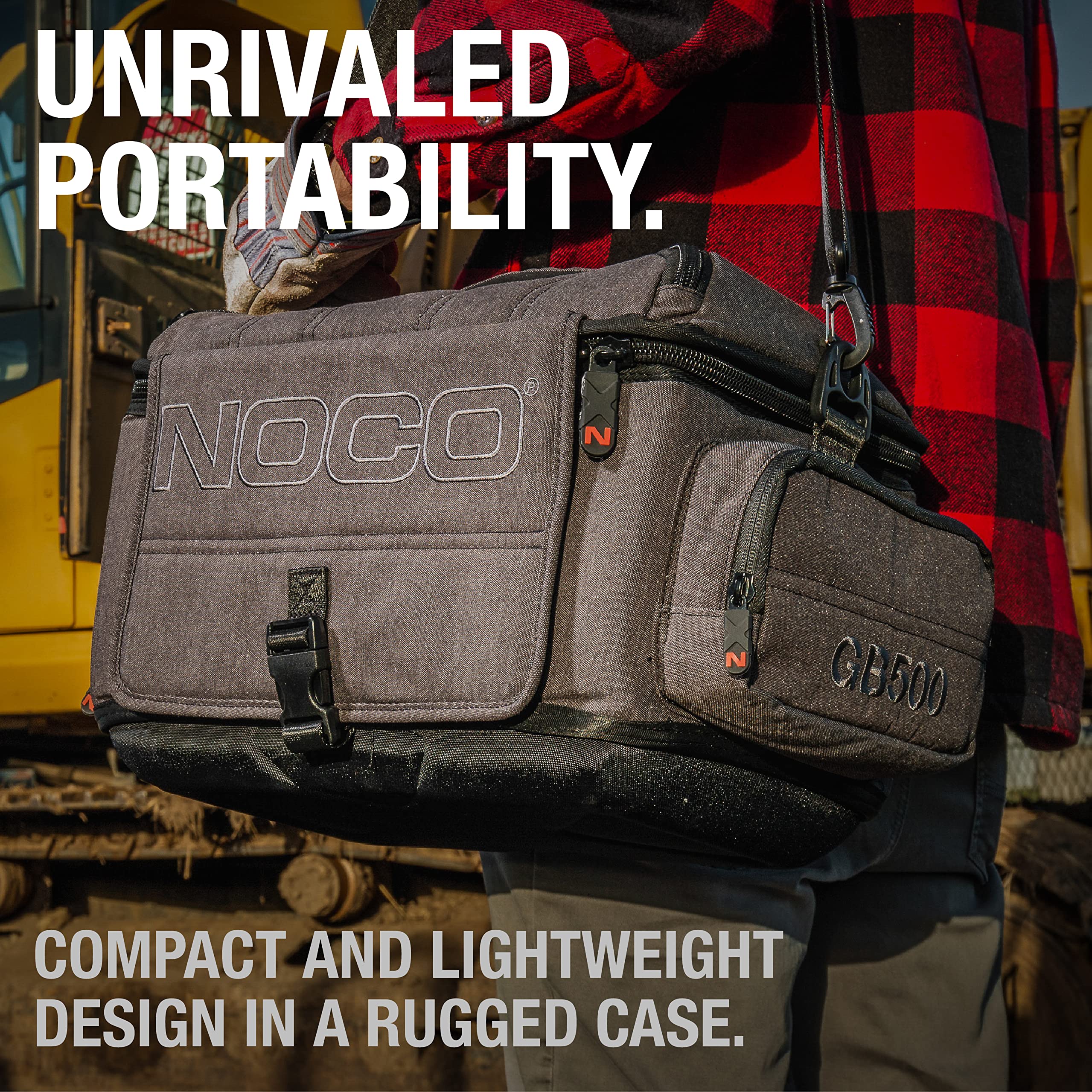 Noco Boost Max Gb500 6250 Amp 12-Volt And 24-Volt Ultrasafe Portable Lithium Jump Starter Box, Battery Booster Pack, And Commercial Jumper Cables For Gasoline And Diesel Engines Up To 45-Liters