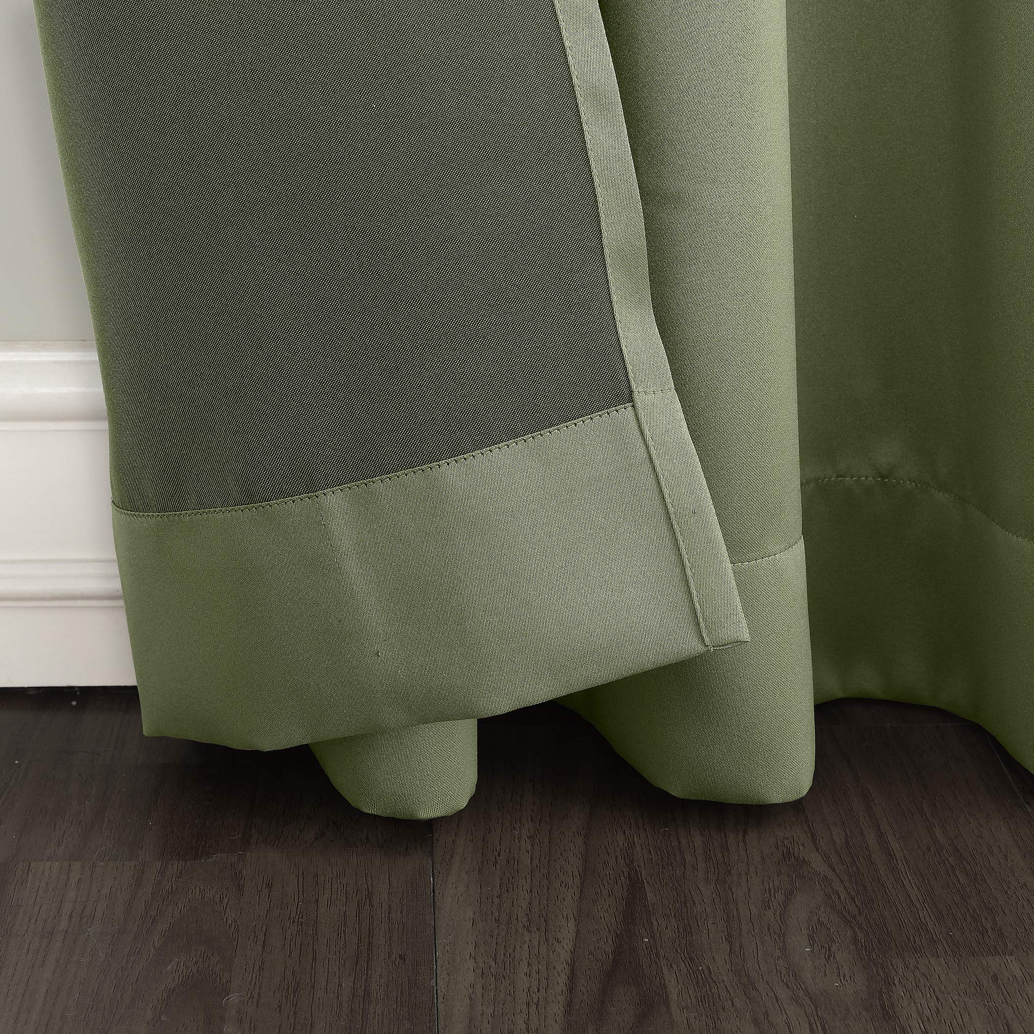 Sun Zero Barrow Energy Efficient Grommet Curtain Single Panel
