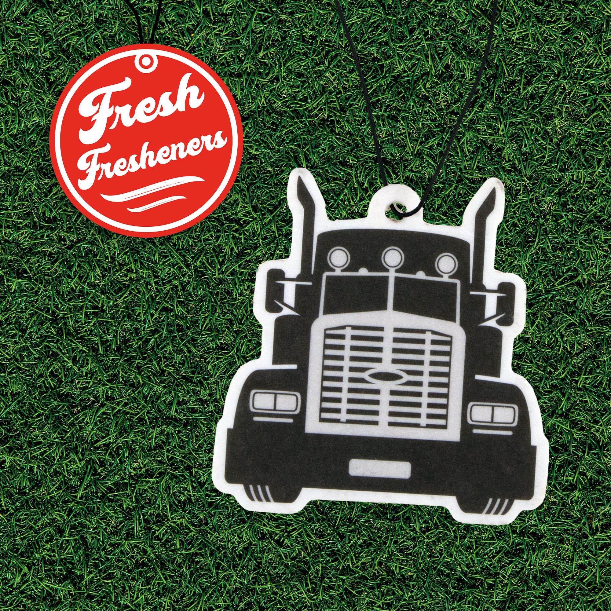 Semi Truck - Car Air Freshener Scented With Essential Oils (3 Pack)