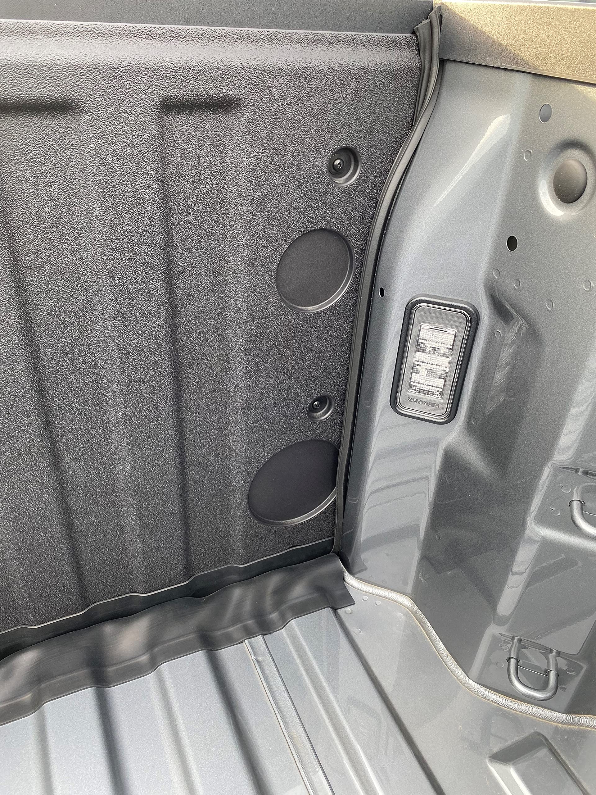 ESI ROK Block XL Tailgate Gap Cover 7&quot; Width and Ultimate Tailgate Seal with Taper Seal 6' for sidewalls