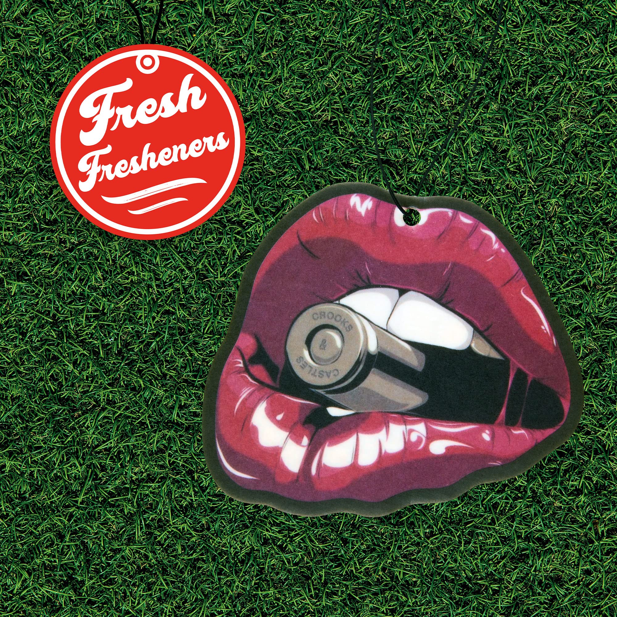 Bullet Lips Car Air Freshener 3 Pack Scented With Essential Oils By Fresh Fresheners (3 Pack)