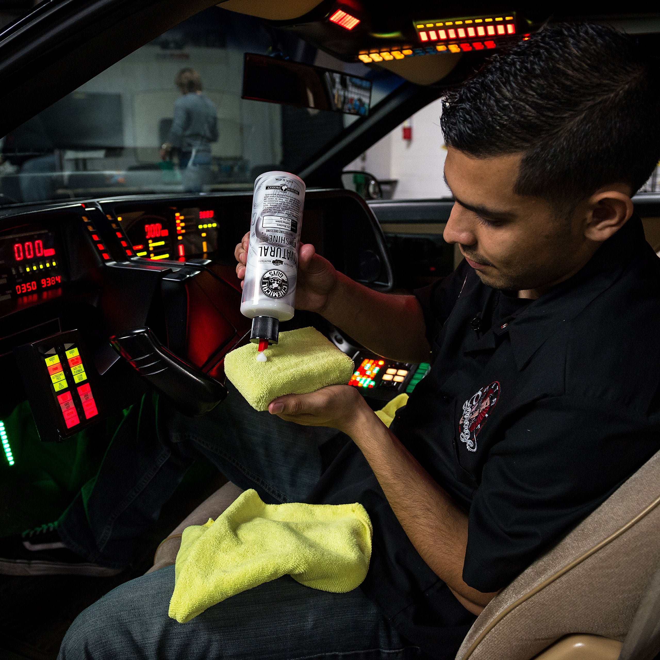 Chemical Guys Tvd_201_16, Natural Shine, Satin Shine Dressing For Plastic, Rubber And Vinyl, 16 Oz