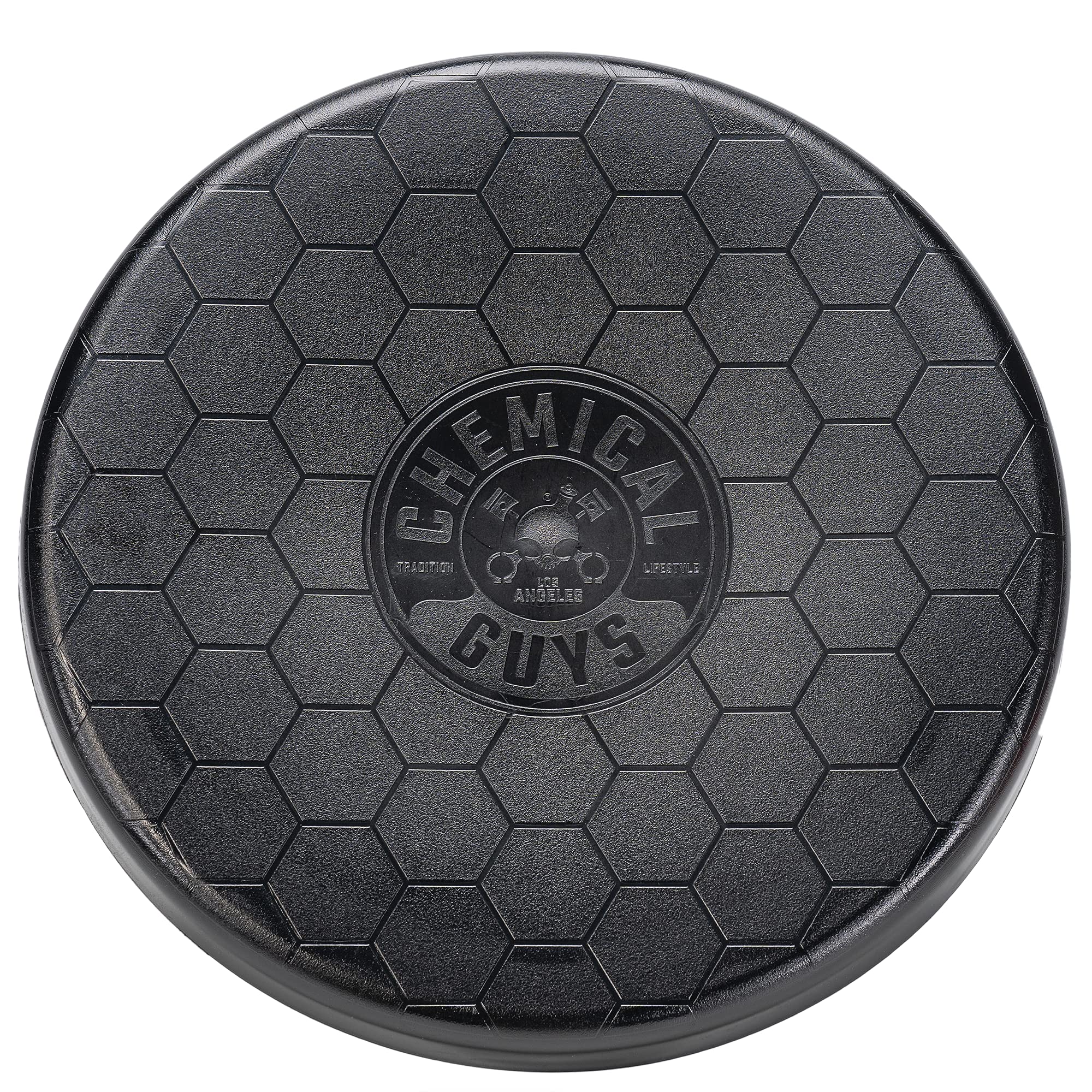 Chemical Guys Iai519 Car Wash Bucket Lid, Black (Can Be Used As Seat, Storage, Etc) - Fits Chemical Guys Bucket & Other Standard Buckets; Bucket Not Included