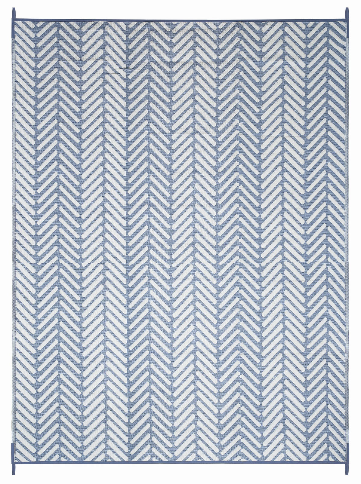 Fh Home Outdoor Camping Rug - Waterproof, Fade Resistant, Reversible - Premium Recycled Plastic - Herringbone - Large Patio, Dec