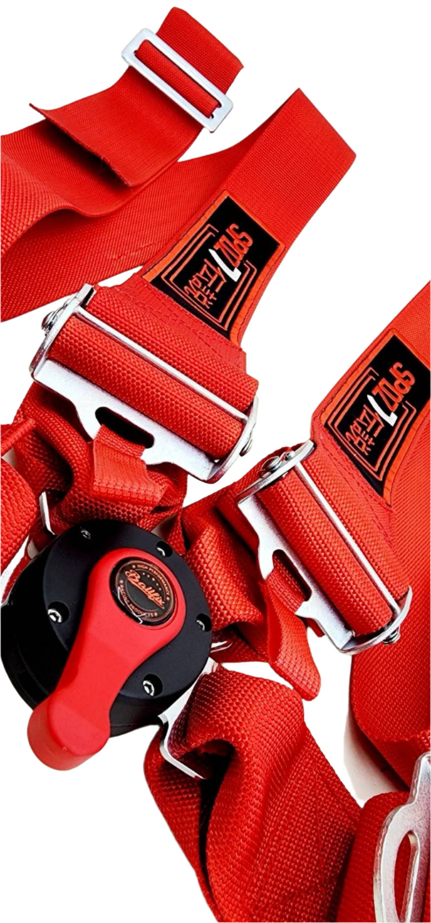 SPDZ1 X BallFix 4 Point 3" Seat Belt Safety Harness