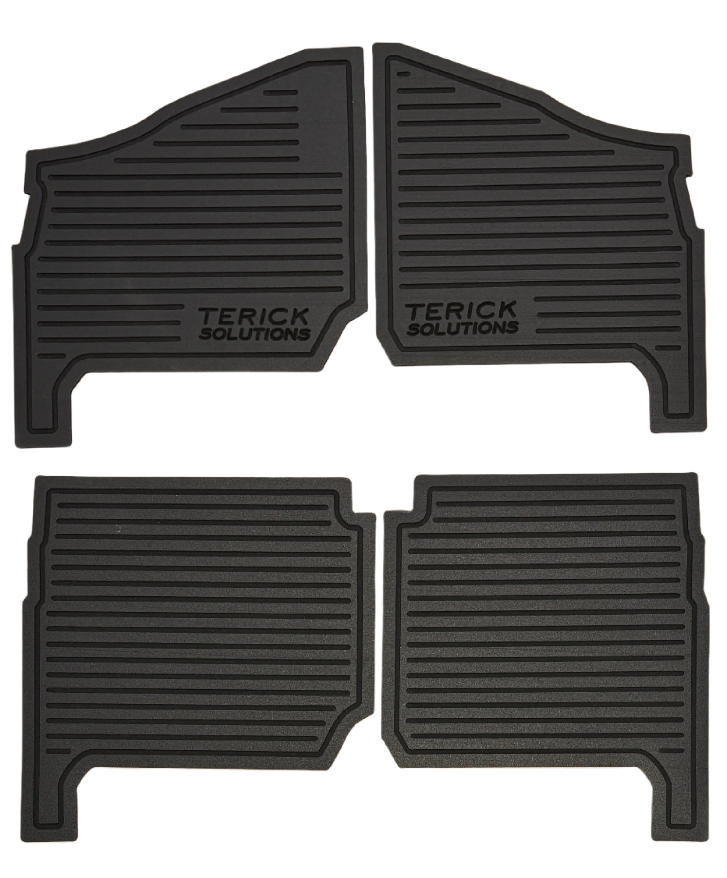 Polaris Ranger Base/EPS/Premium 1000 Rubber Floor Mats (NON XP MODELS)