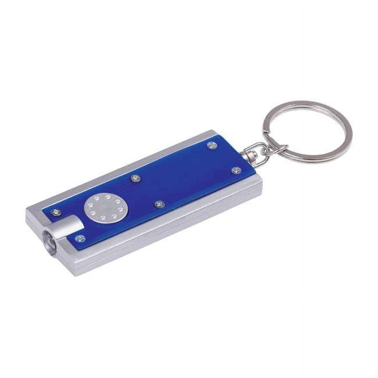 Hillman 5982590 1 in Dia Plastic Assorted color LED Light & Split Ring Key chain  Pack of 25
