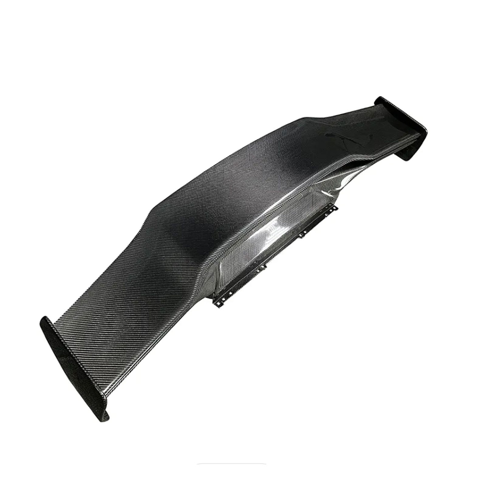 VRS Style Dry Carbon Fiber Rear Wing with Base Panel for Lamborghini Huracan LP580 LP610 EVO