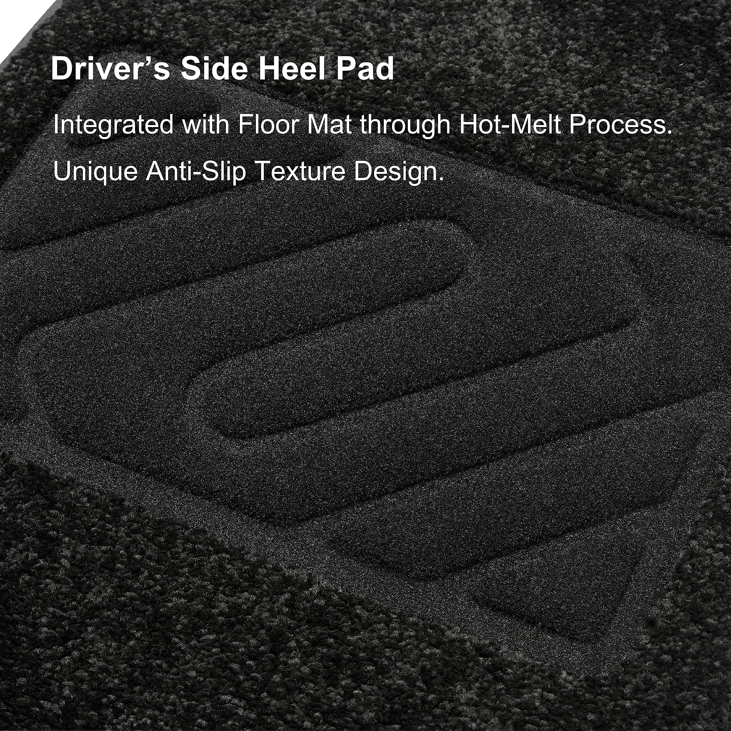 Wennebird Superior Carpet Floor Mats For 2024-2025 Tesla Model 3 (Highland), 0.6 Inch Thickness Rugs, Premium All Weather Anti-S