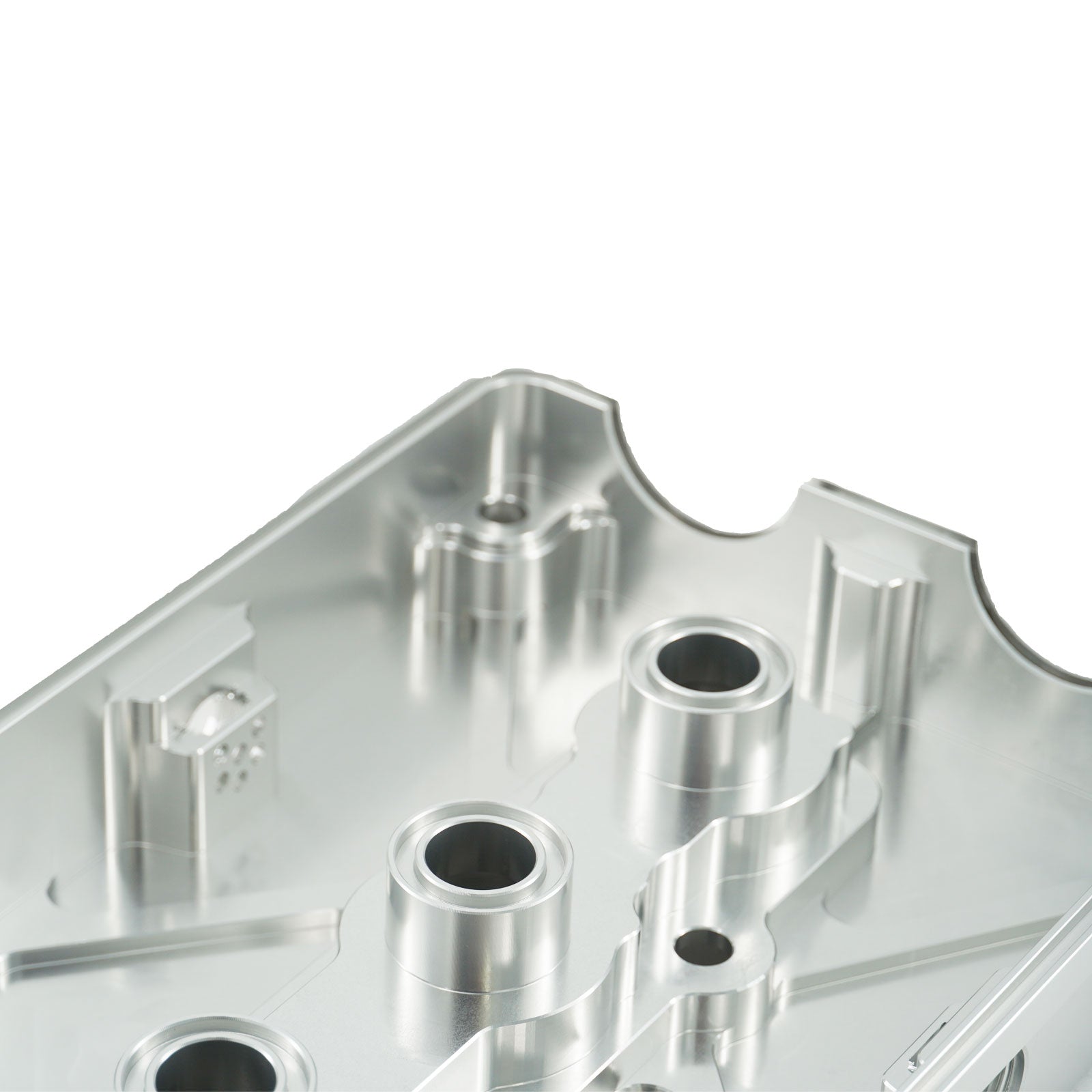 Billet B Series Vented Valve Cover Baffle B16 B18 AN10 For Honda Acura DOHC Vtec