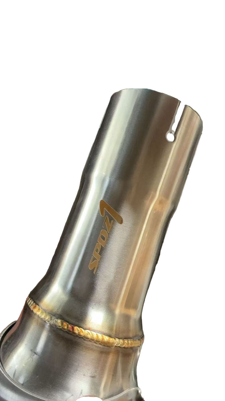 SPDZ1 2.5"–3" Ball Flex Slip-Fit Exhaust Connector Kit (Stainless Steel)