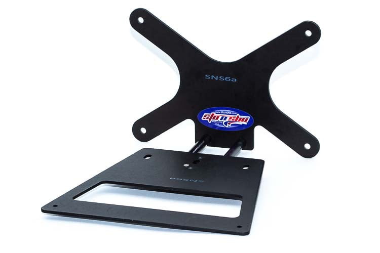 STO N SHO Front License Plate Bracket Compatible with 20132014 Ford Mustang Shelby GT500 with second chin splitter (SNS6a)