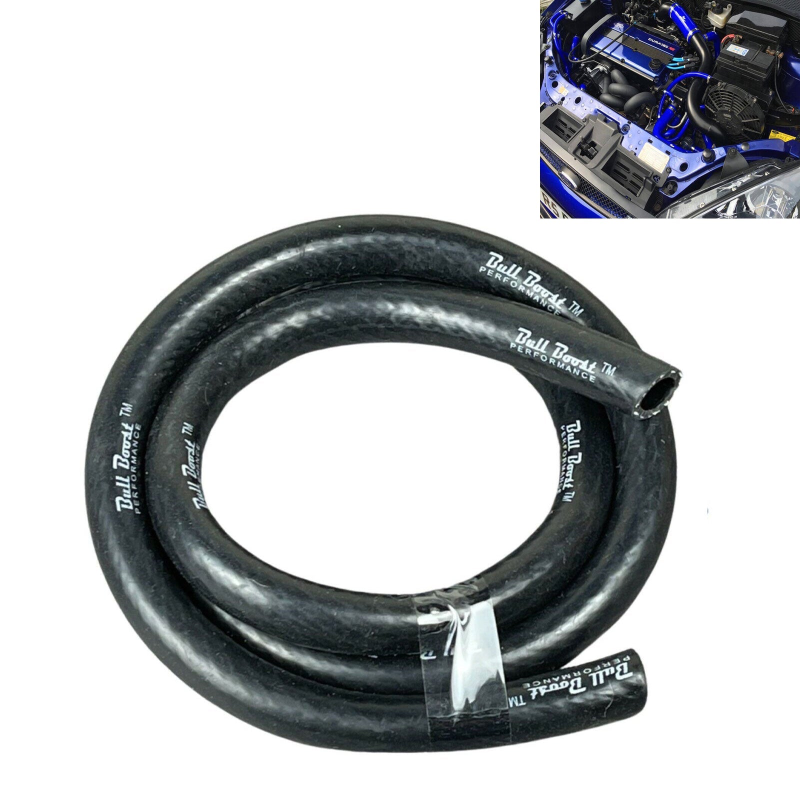 1FT Per Order 10mm 3-8" Black Vacuum Silicone Hose Racing Line Pipe Tube