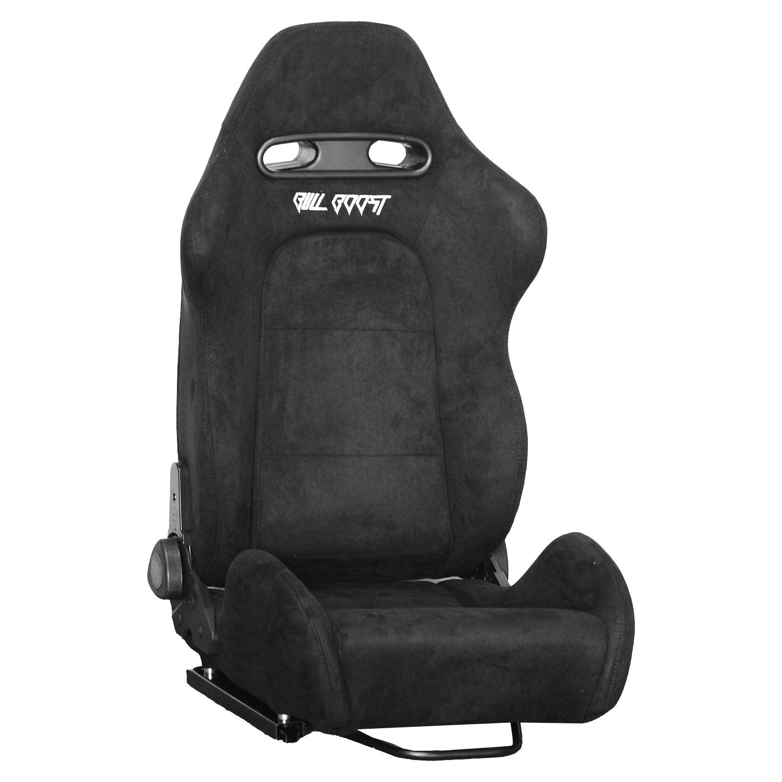 Bull Boost Adjustable Racing Lowered Ultra Max Bucket Seat w/ Seat Rails