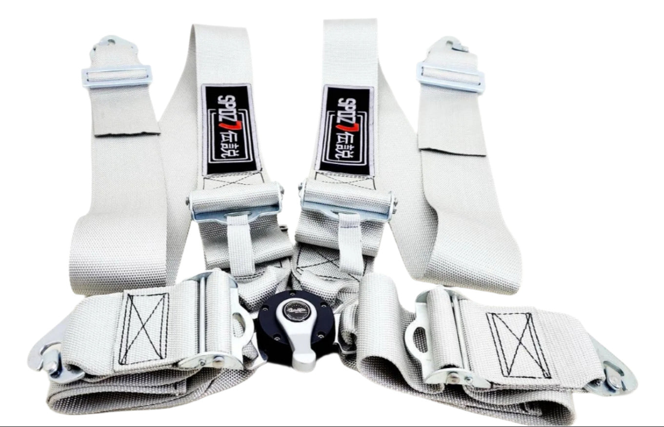 SPDZ1 X BallFix 4 Point 3" Seat Belt Safety Harness