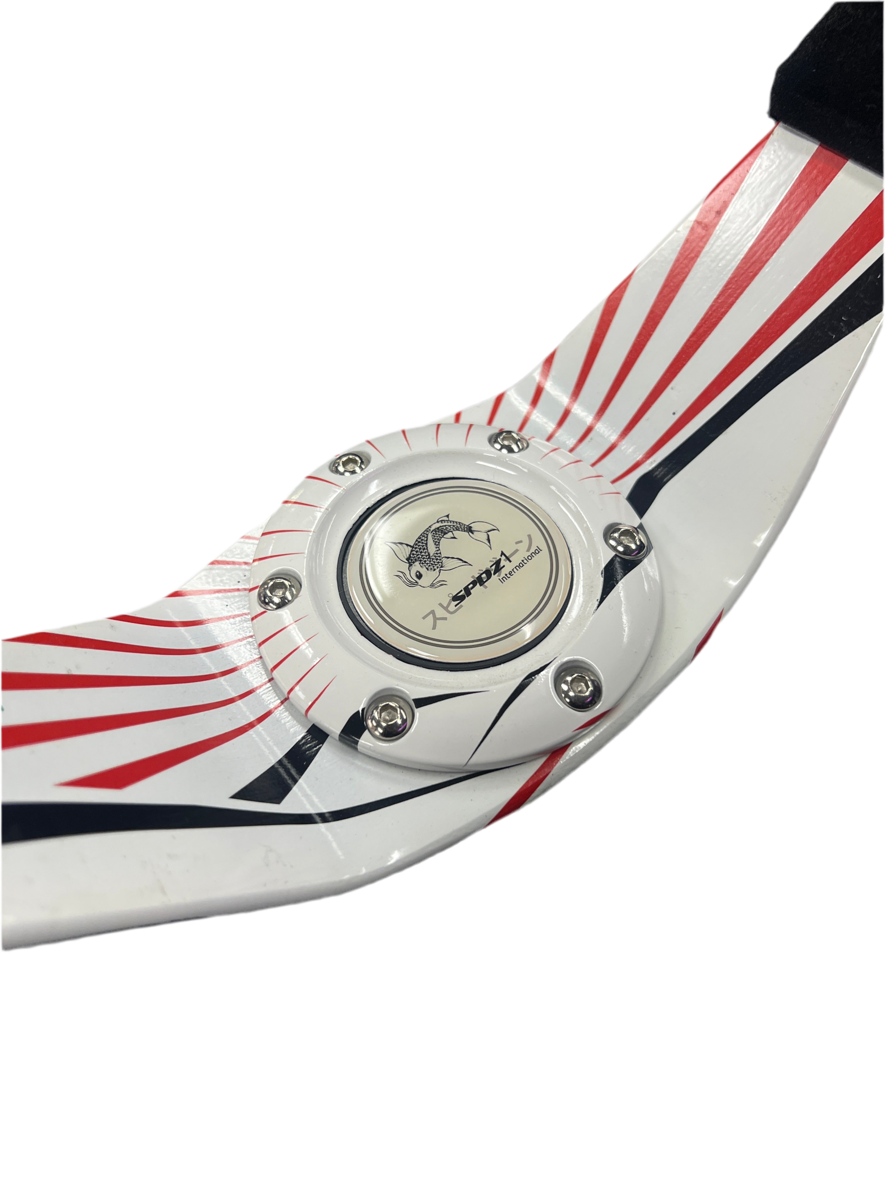 SPDZ1 "Geisha" Steering Wheel – 2-Spoke Classic Suede