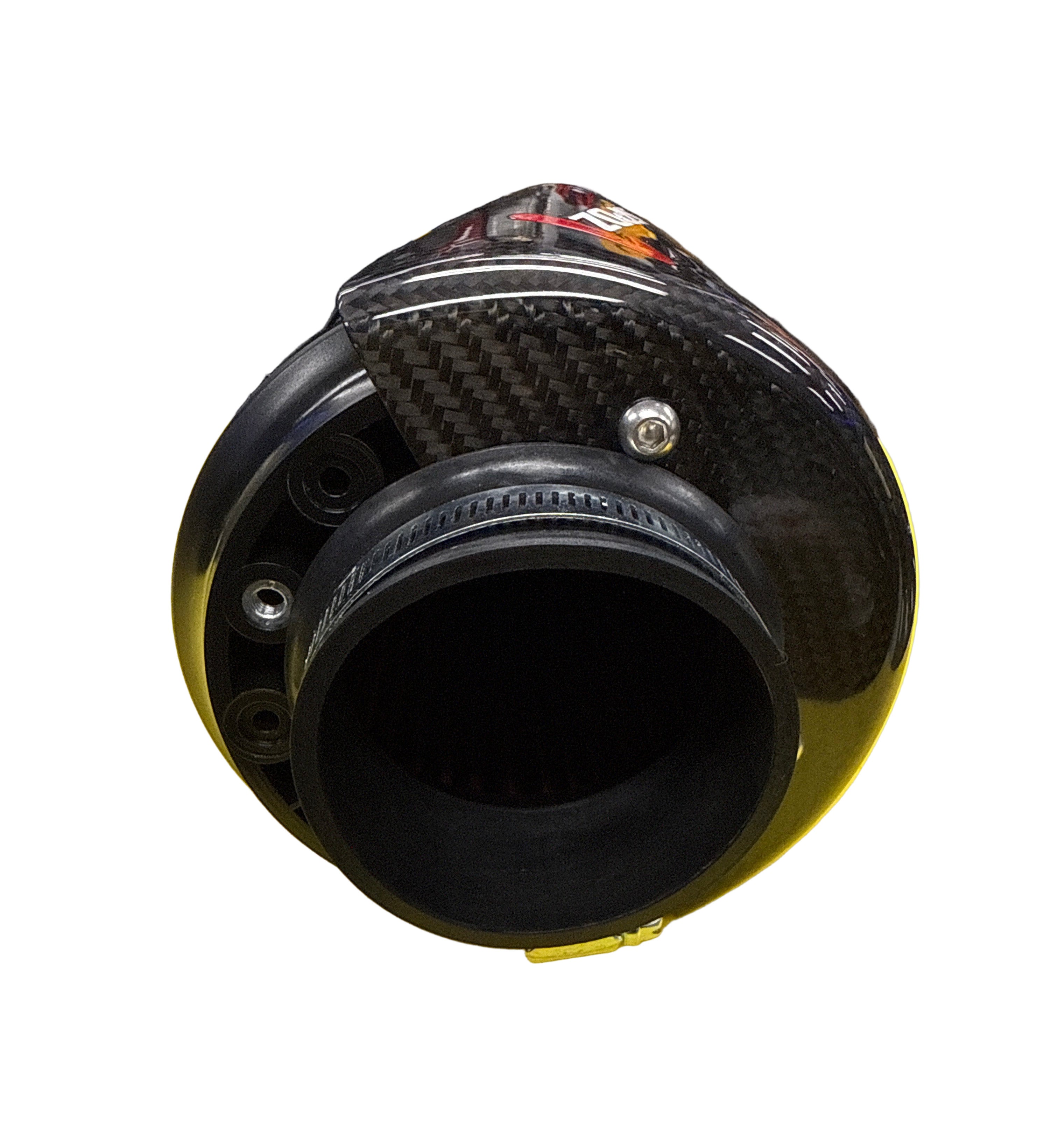 SPDZ1 Carbon Cover High Velocity 3" Inlet Intake Filter