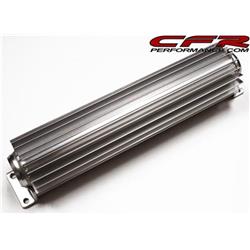 CFR HZ-0052 18 in. Finned Aluminum Transmission Cooler - Chevy & Ford  Mopar
