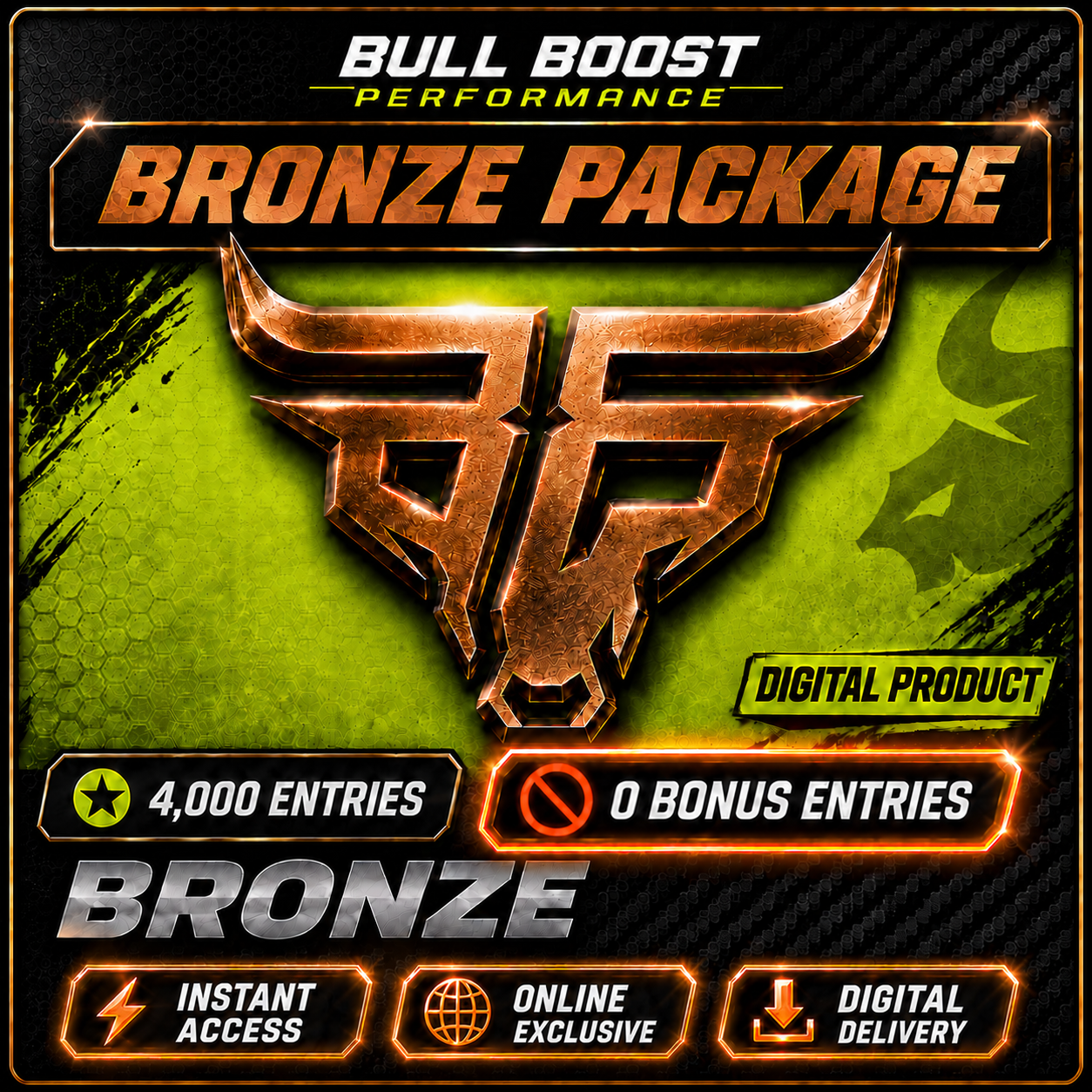 BRONZE QUICK 4000 ENTRIES