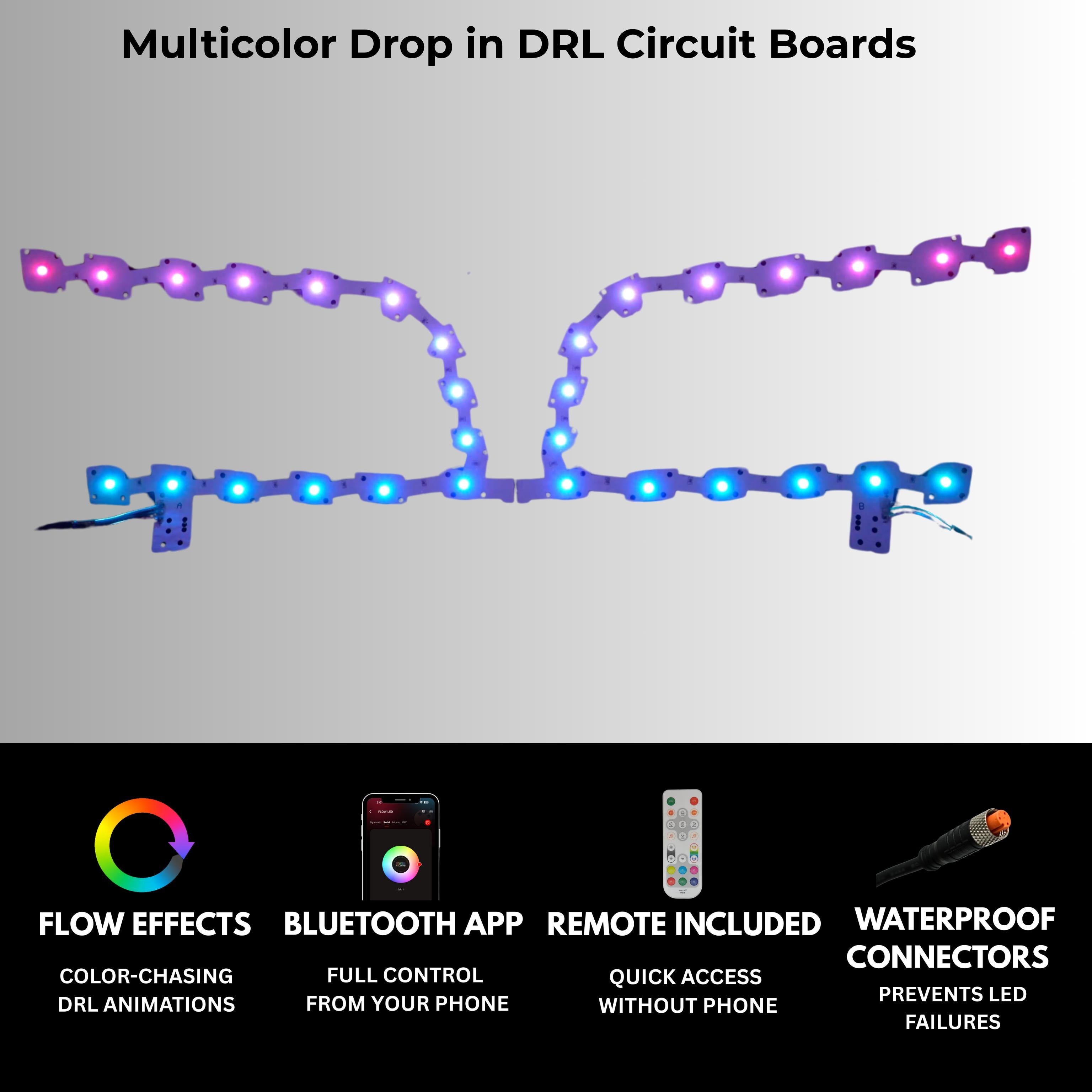 Chrysler 300 Multicolor Flow Series DRL Boards (2011-2023)