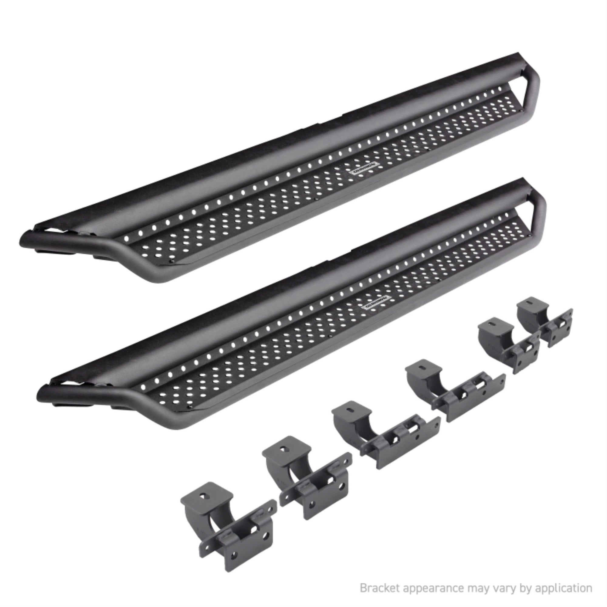 Dominator Xtreme D1 Side Steps with Rocker Panel Mounting Bracket Kit