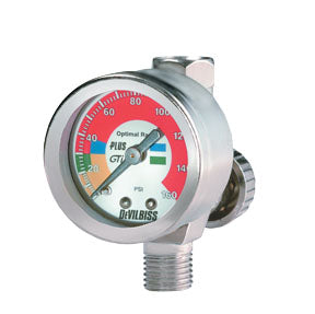Air Adjusting Valve With Gauge