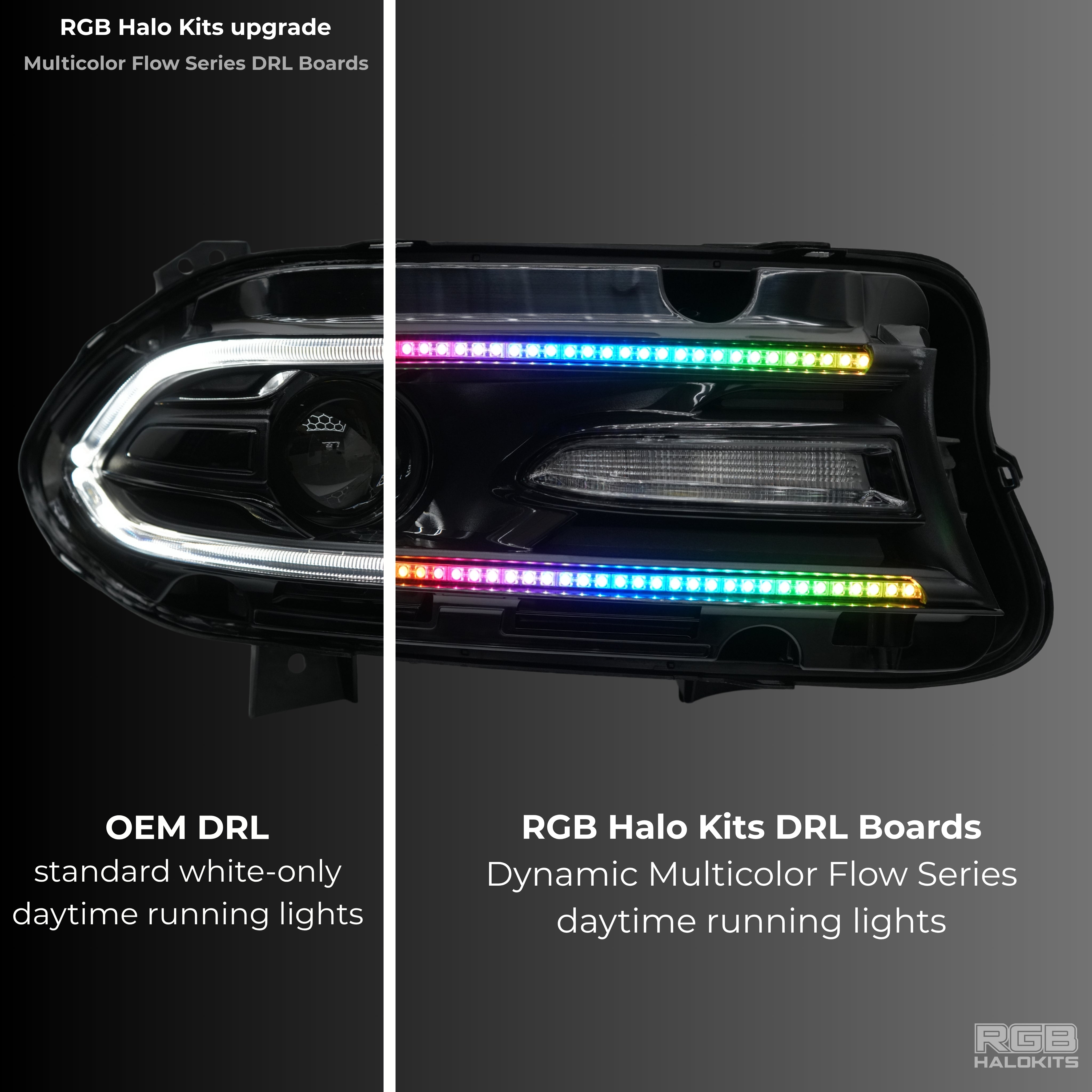 Dodge Charger Flow Series DRL Boards (2015-2024)