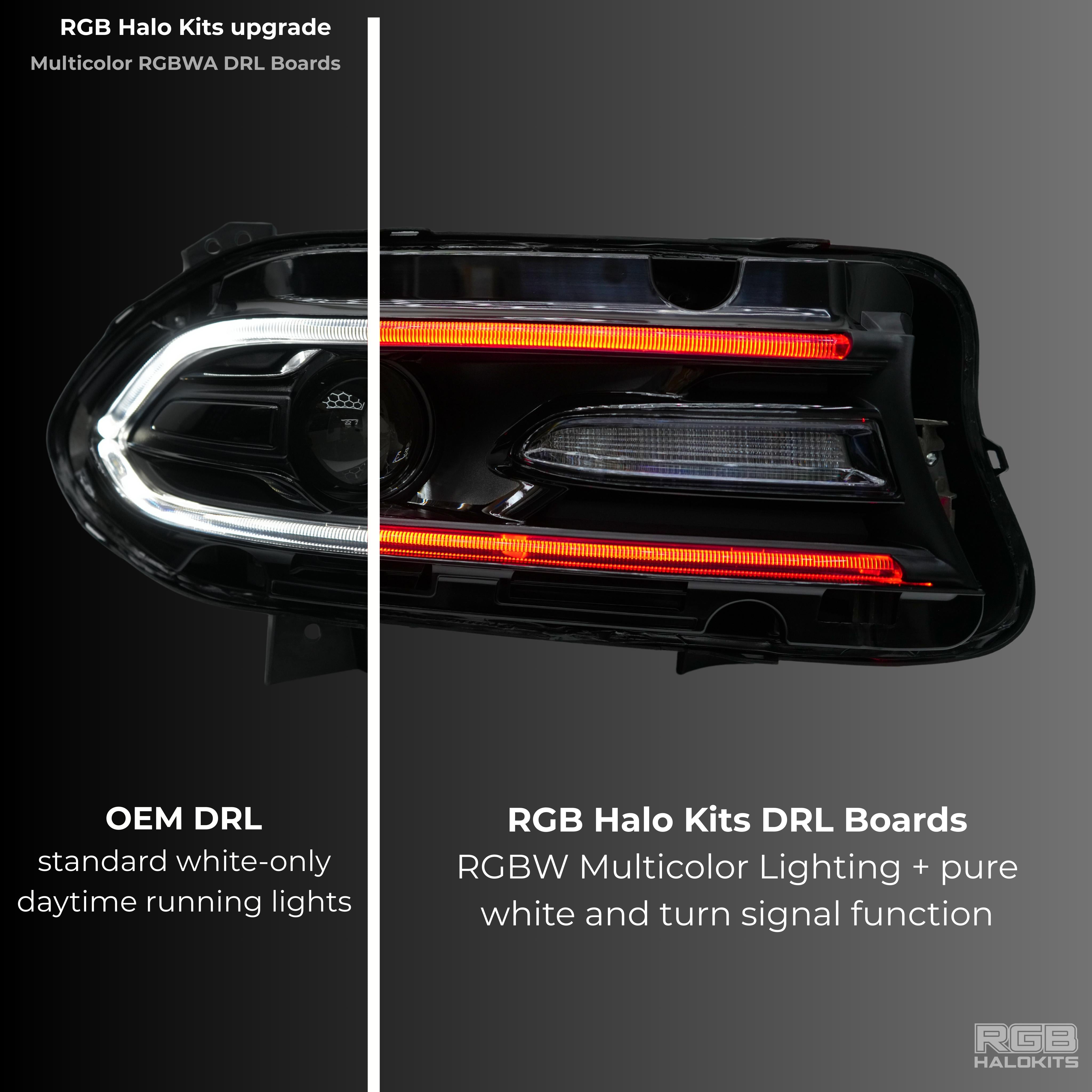 Dodge Charger RGBWA DRL Boards (2015-2024)