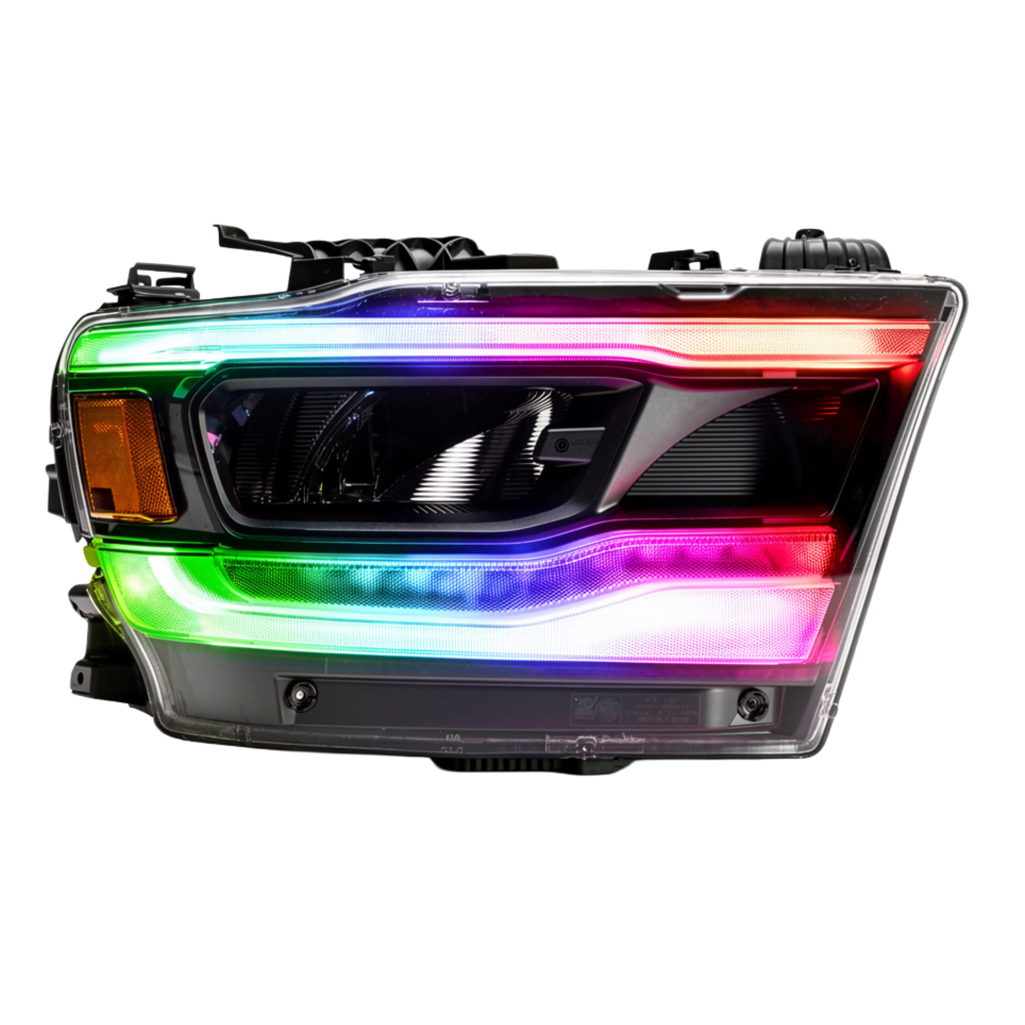 Ram 1500 (Mid-Level Trim) Multicolor DRL Boards (2019-2024)