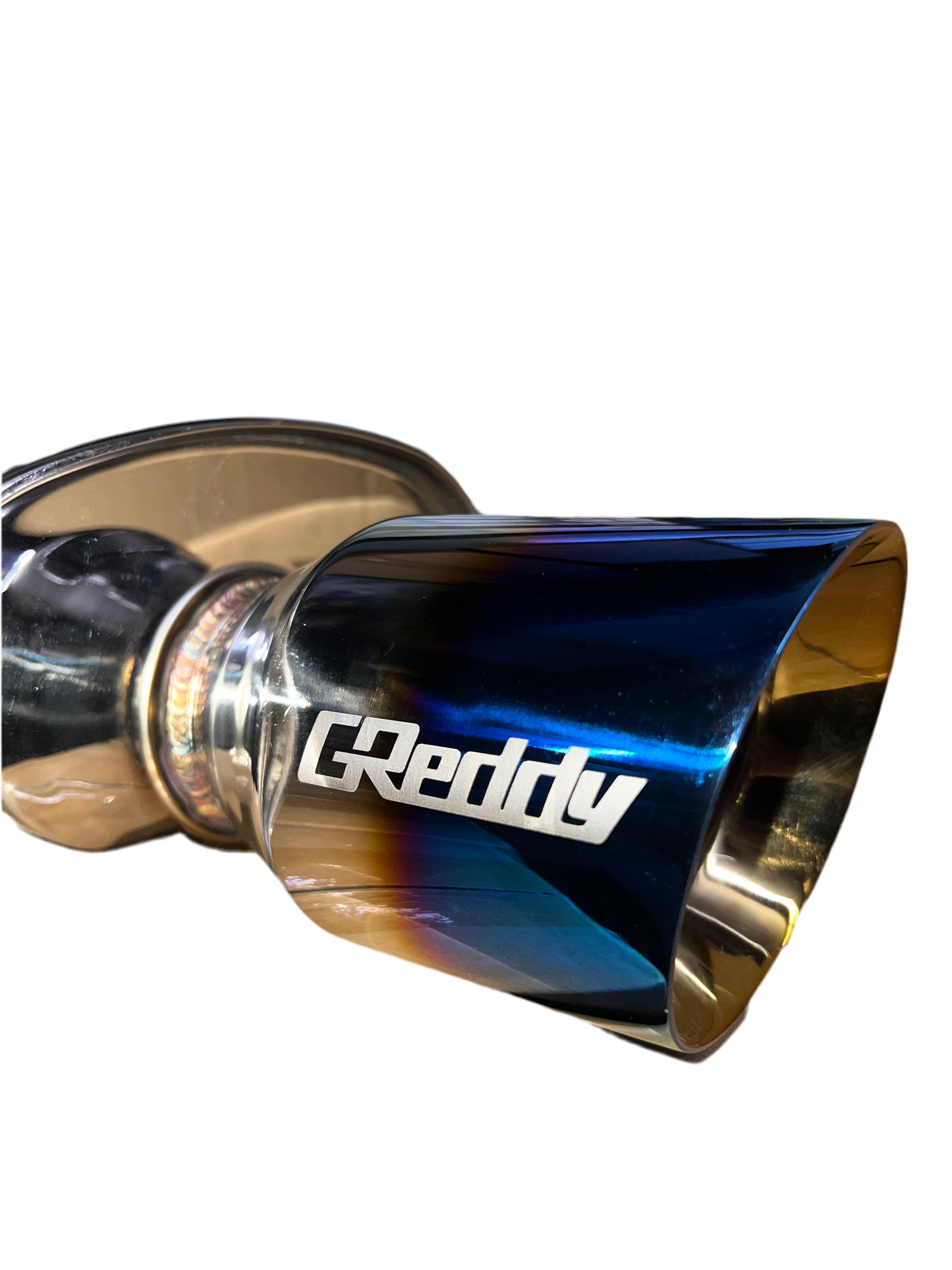 Greddy Style Weld-On Muffler – 3.5" Outlet / 2.5" Inlet