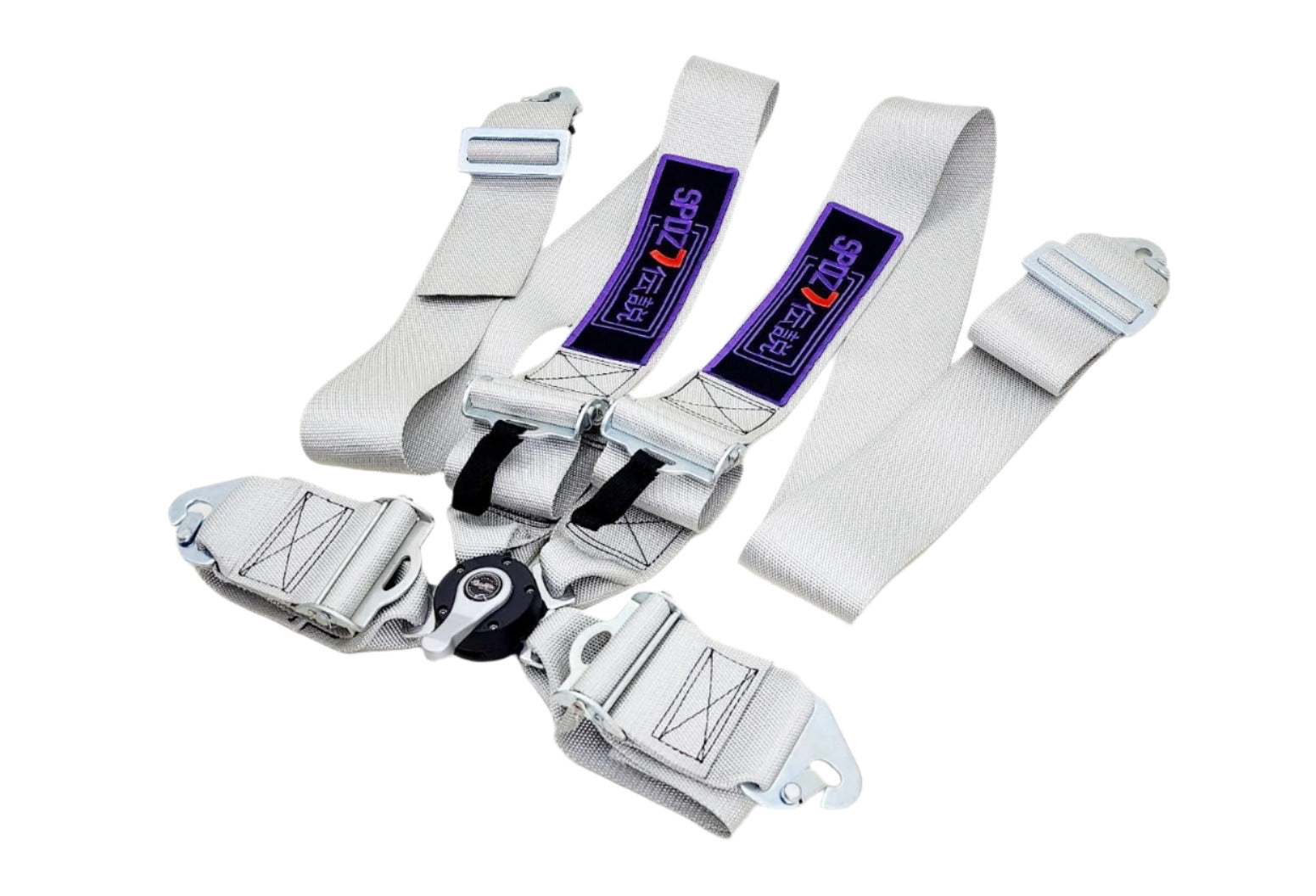 SPDZ1 X BallFix 4 Point 3" Seat Belt Safety Harness