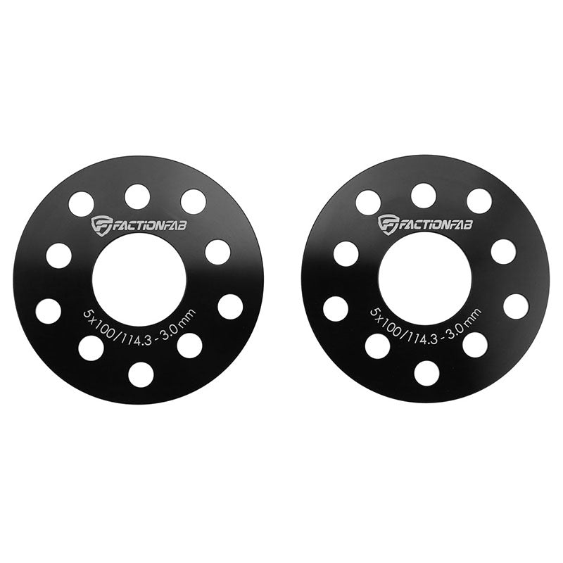FactionFab Subaru 5x100/114.3 3mm 56.1 CB 6061-T6 Forged Spacer Set