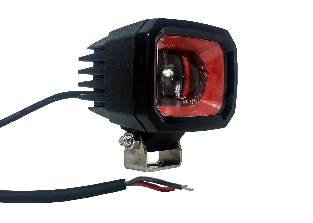 Red Line LED Forklift Light Warehouse Safety Front Side Marker Clearance Warning Lamp Spot Offroad Race 12V 48V