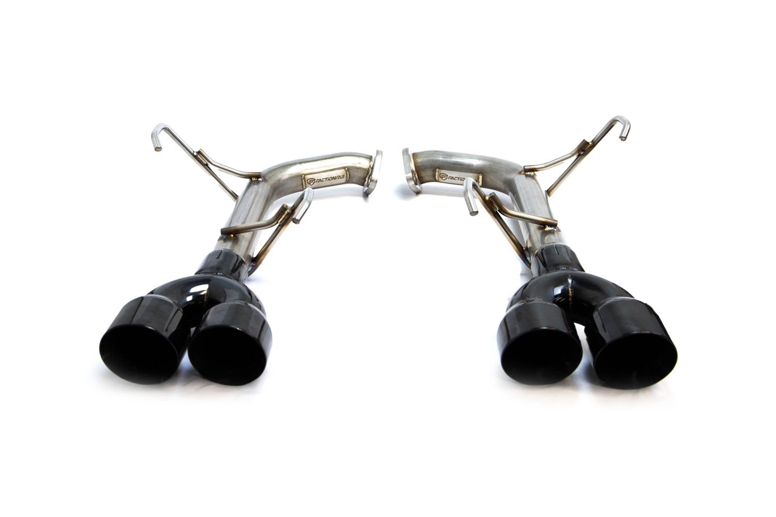 FactionFab Axle Back Exhaust Black Chrome Tip 2022 + WRX