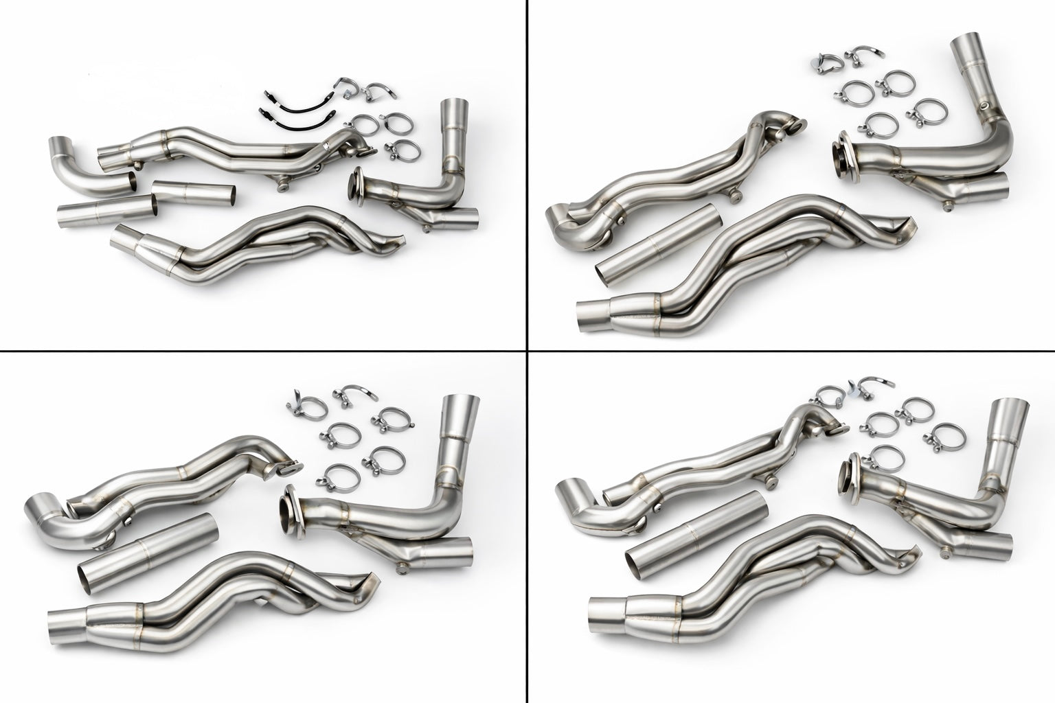 SPDZ1 2015-2025 Ford F150 1 7/8" Long Tube Headers with Off Road Pipe - Pre Order Oct 2026