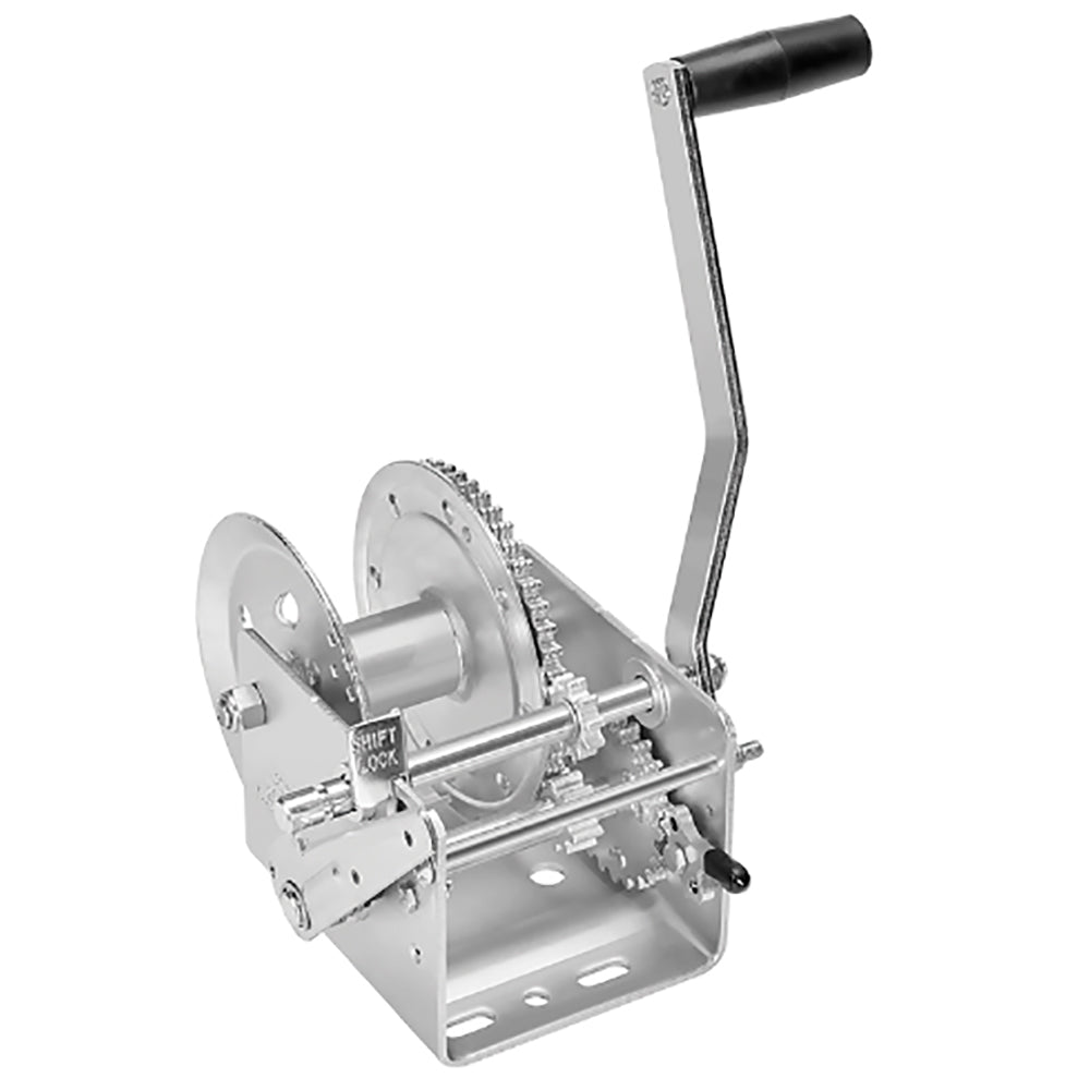 Fulton 2600 Lbs. 2-Speed Winch W/Hand Brake