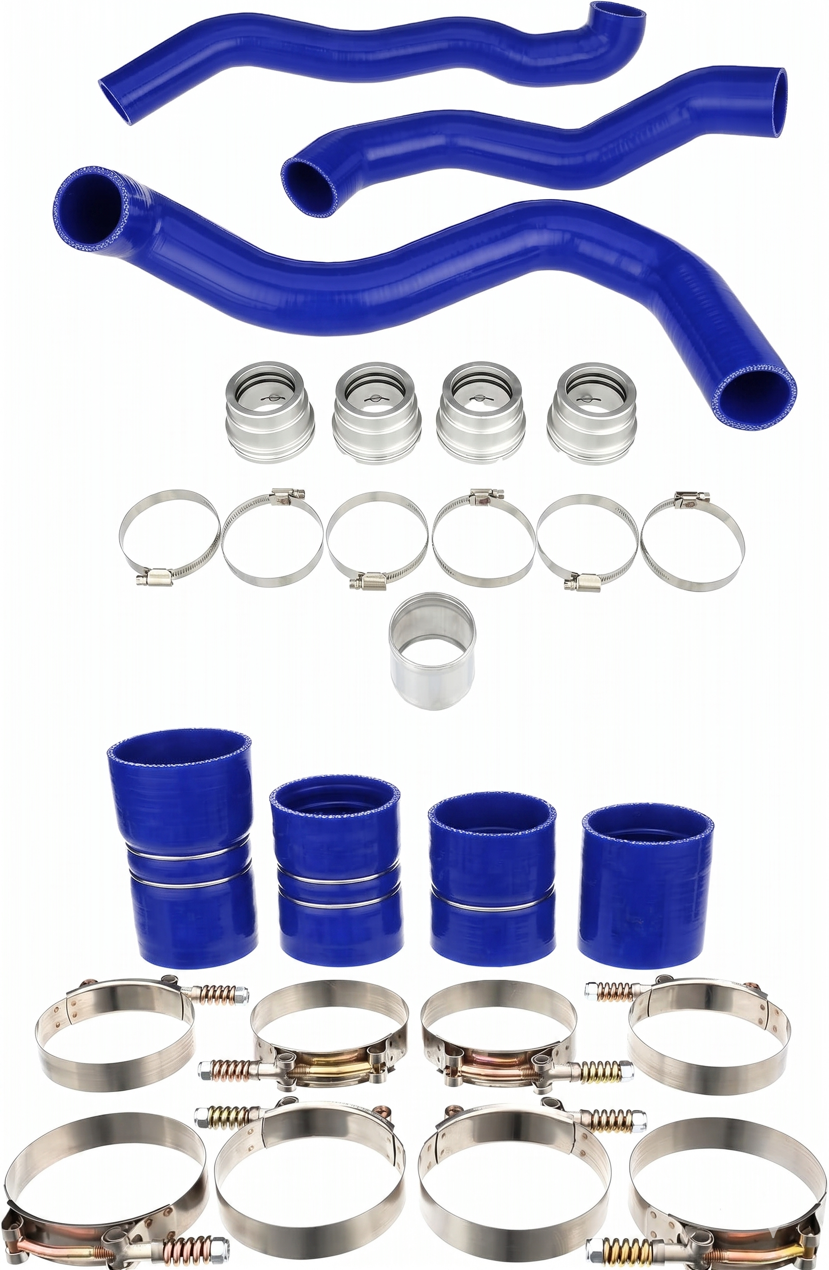 Silicone Intercooler Boot and Radiator Hose Kit For 08-10 Ford F-250 F-350 6.4L