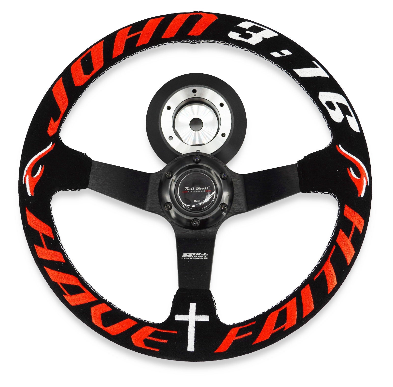 Have Faith Steering Wheel + Hub Adapter Kit For  BMW E46 M3 316 318 320 323 325 328 330 Mini Cooper