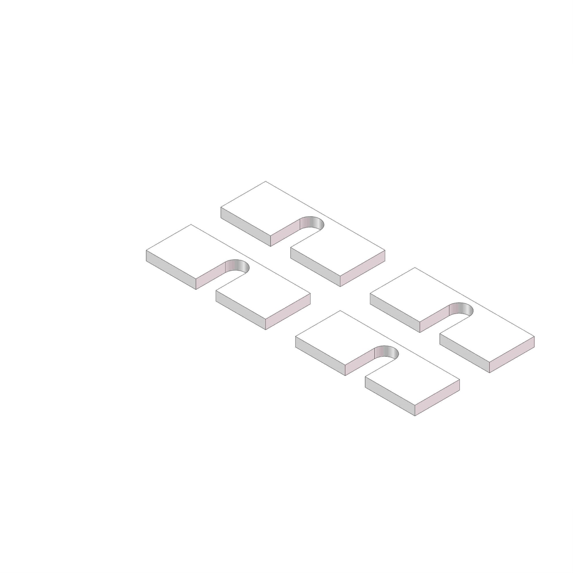 BASE RAIL SPACER KIT